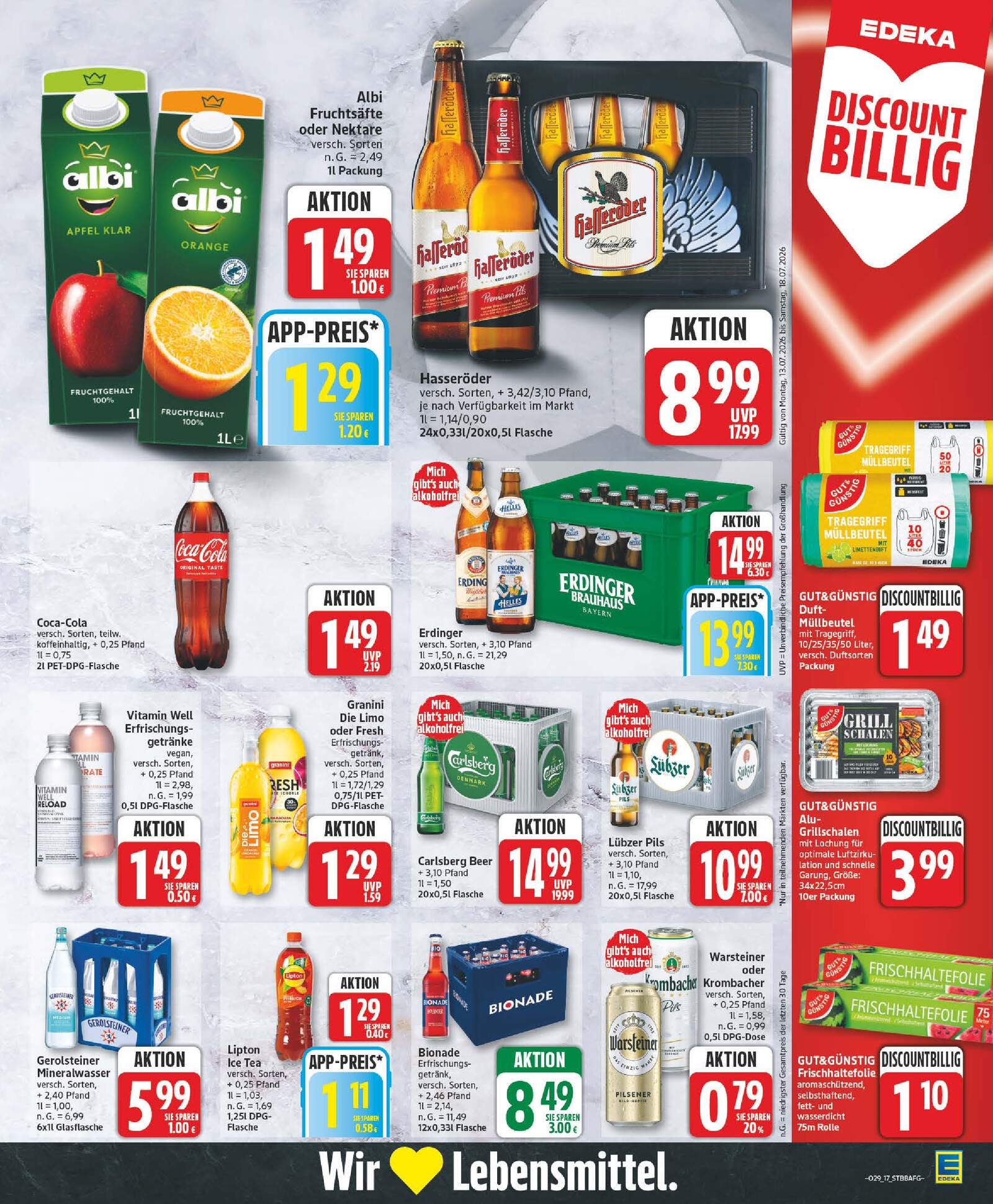 Edeka Prospekt ab Montag - Sachsen-Anhalt Seite 19