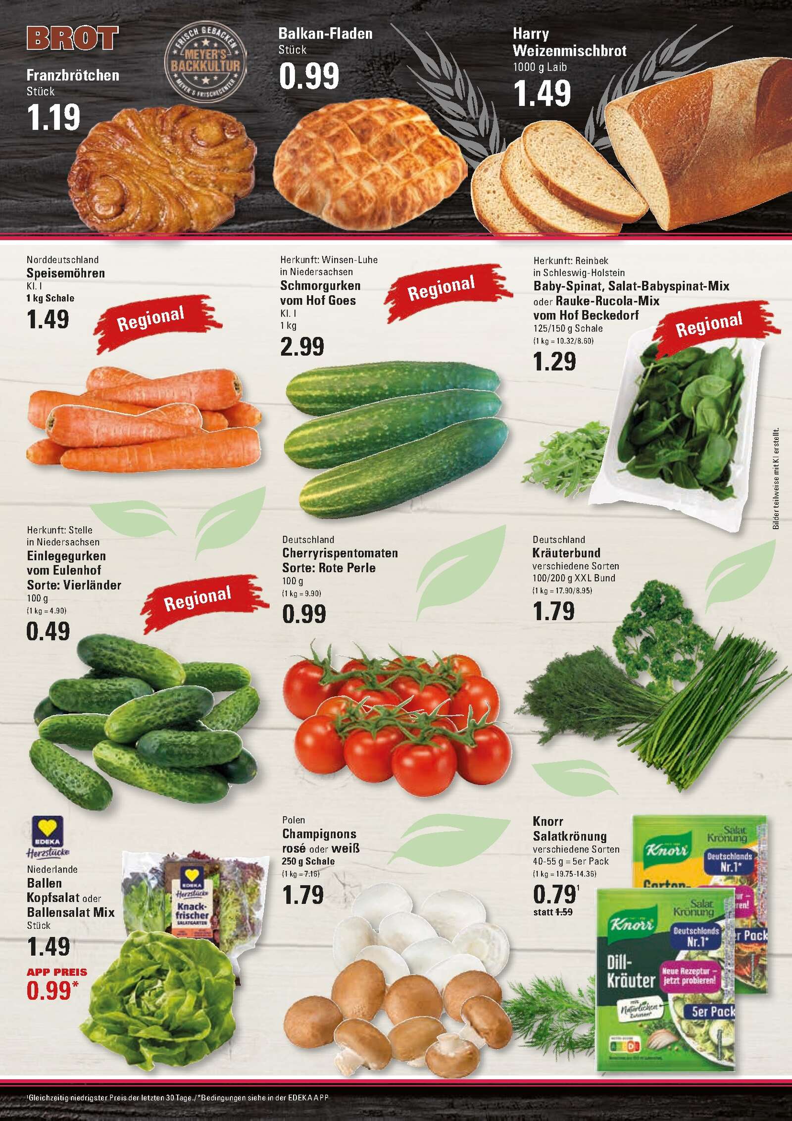 Edeka Prospekt ab Montag - Hamburg Seite 3
