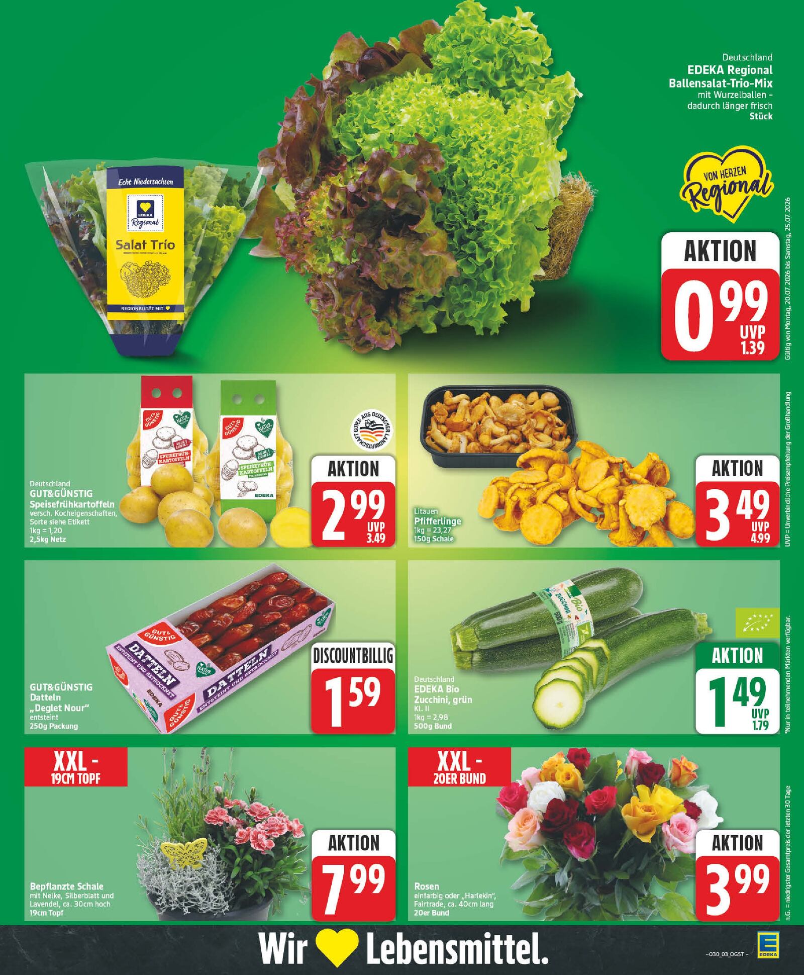 Edeka Prospekt ab Montag - Sachsen-Anhalt Seite 3