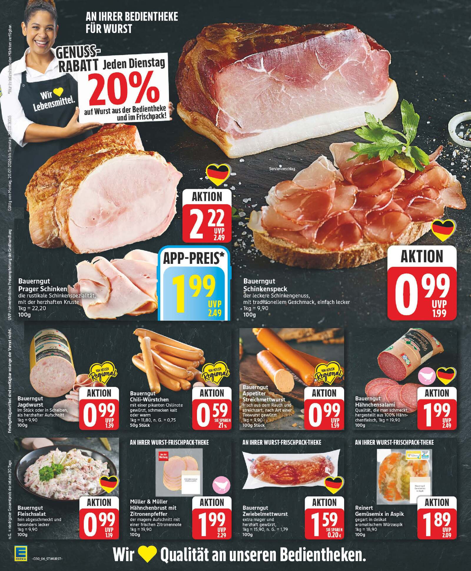 Edeka Prospekt ab Montag - Sachsen-Anhalt Seite 6