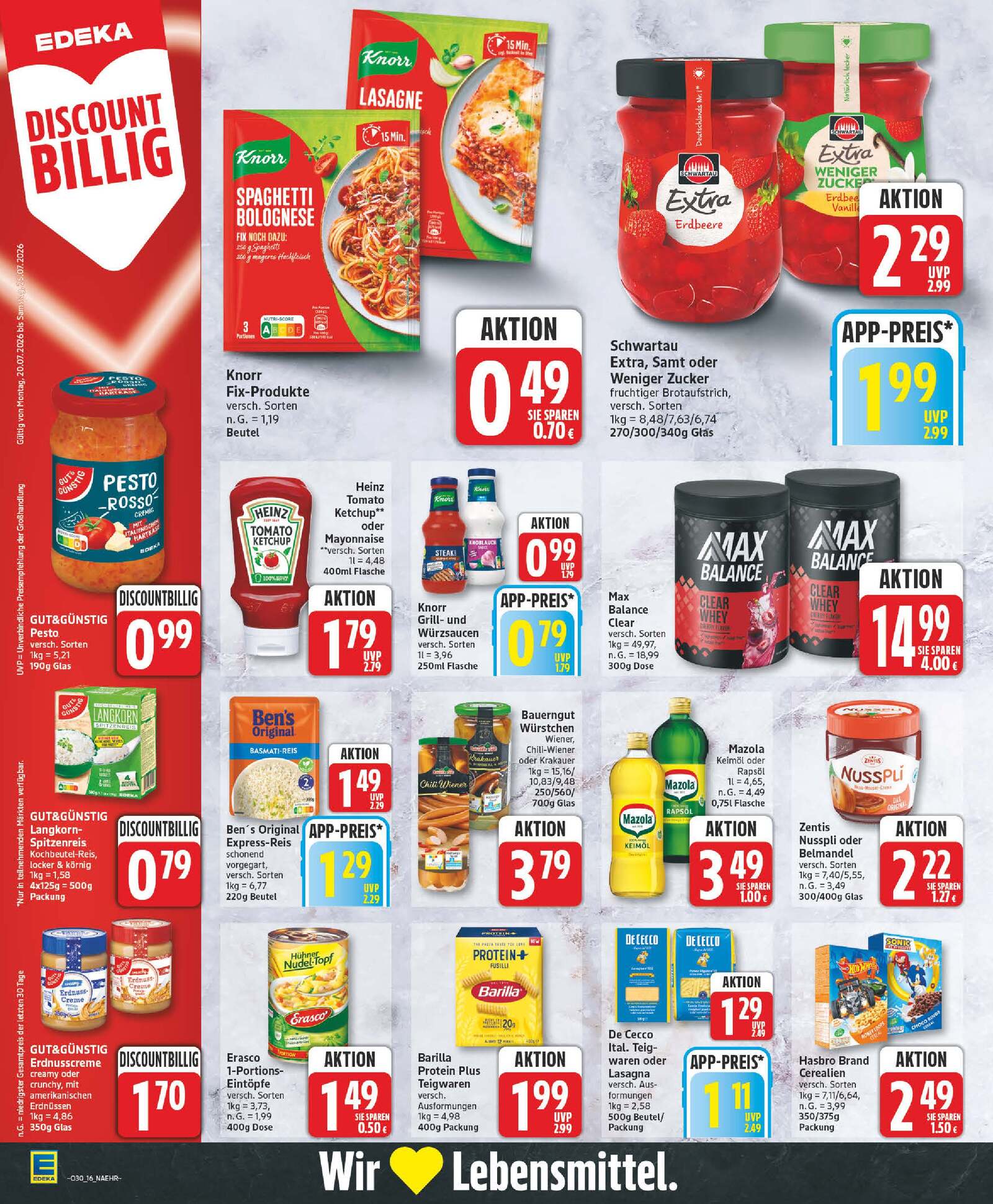 Edeka Prospekt ab Montag - Berlin Seite 16