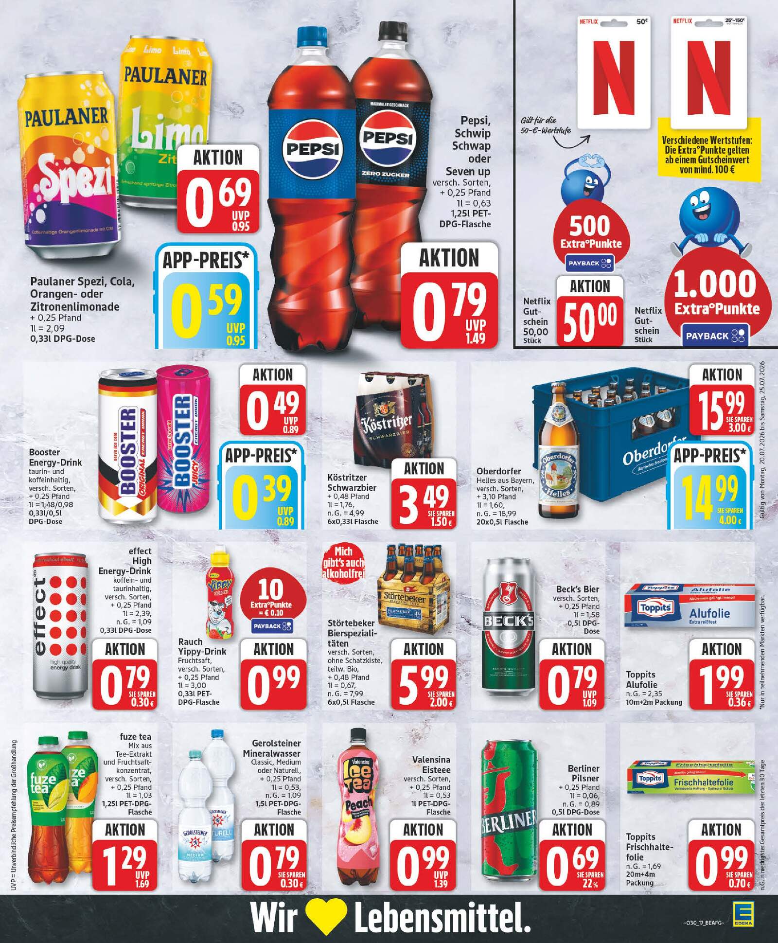 Edeka Prospekt ab Montag - Berlin Seite 17