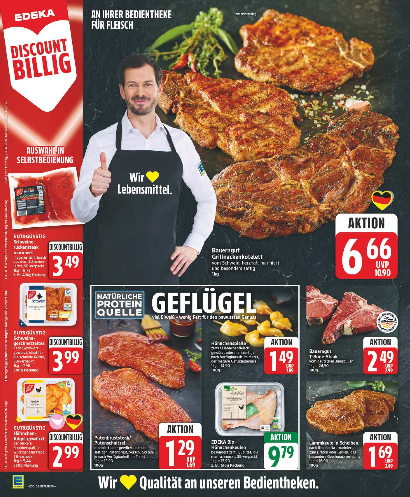 Edeka Prospekt ab Montag - Berlin Seite 4