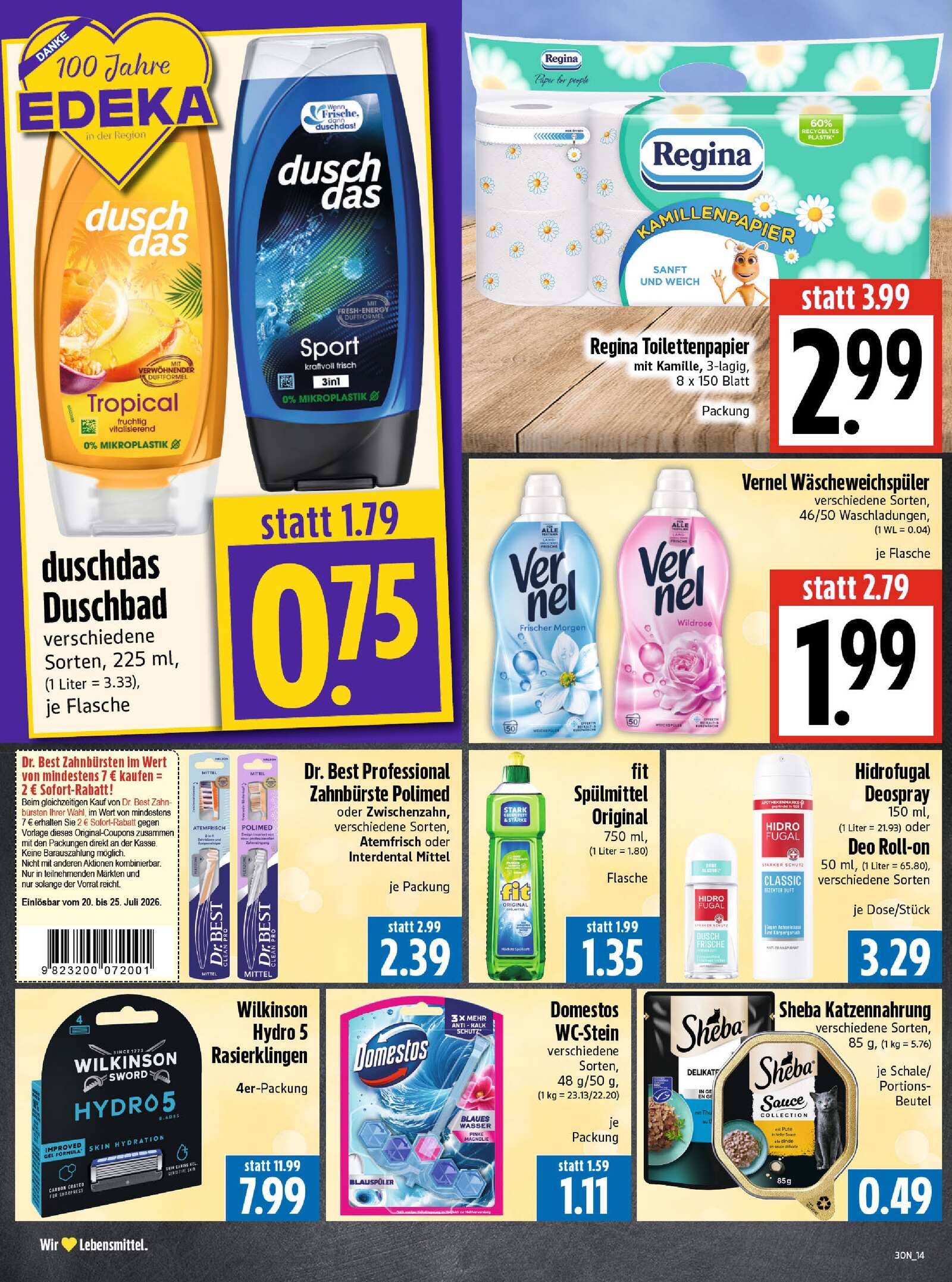 Edeka Prospekt ab Montag - Thüringen Seite 14