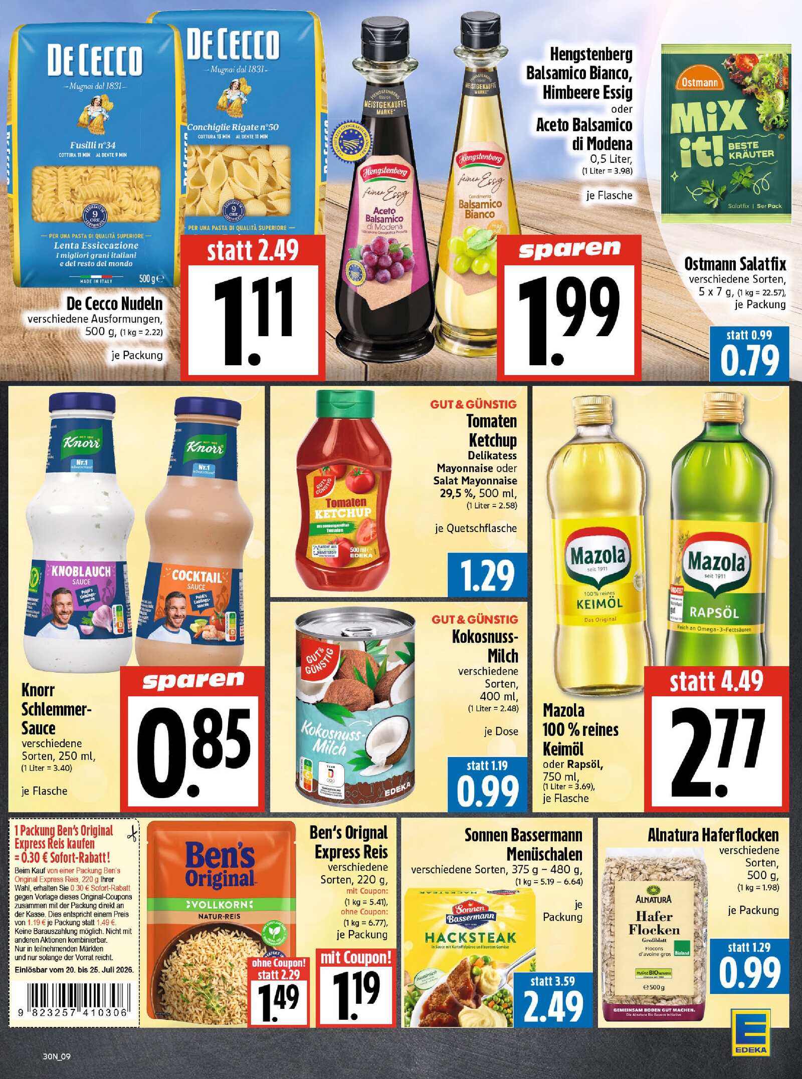 Edeka Prospekt ab Montag - Thüringen Seite 9