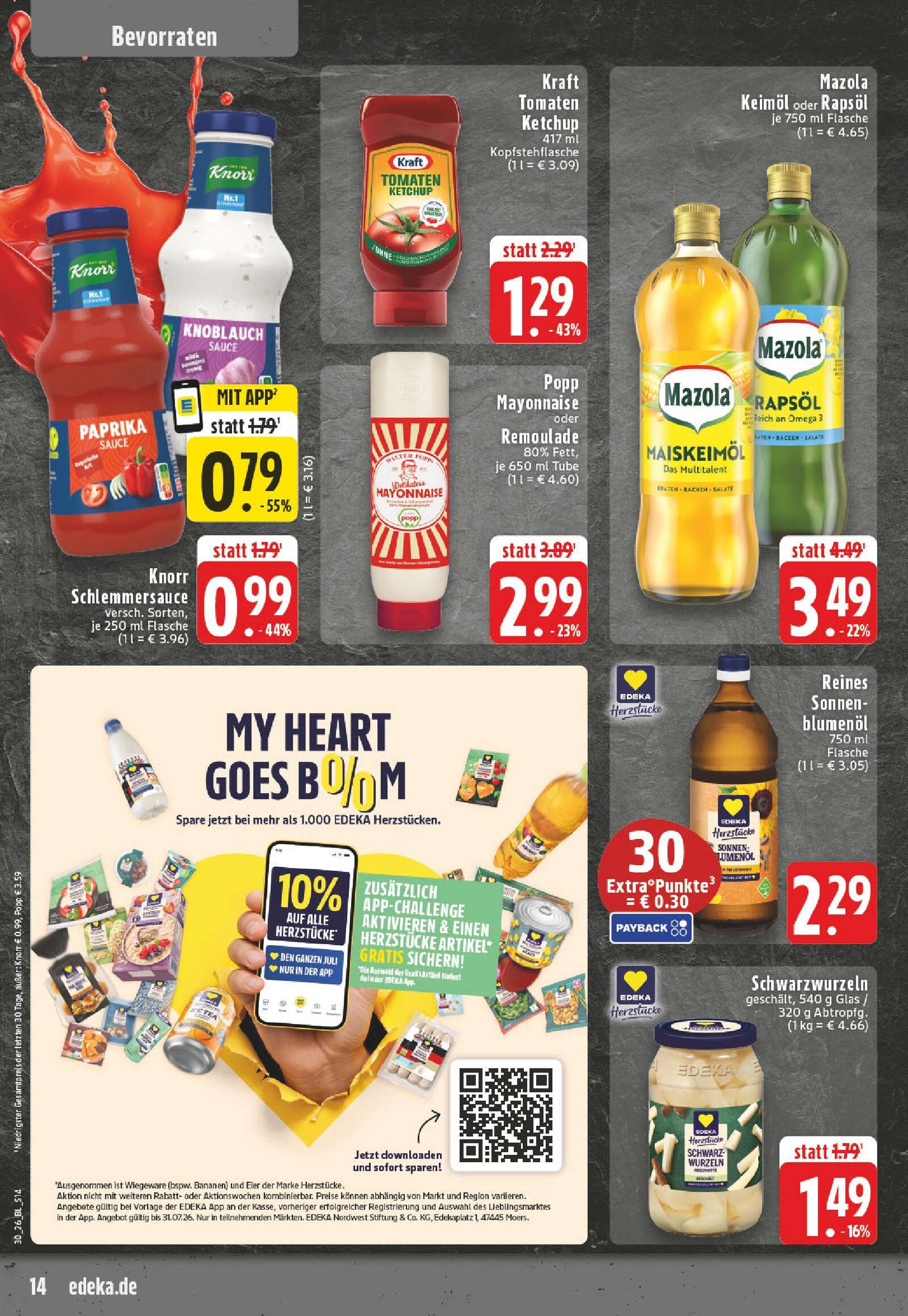 Edeka Prospekt ab Montag - Nordrhein - Westfalen Seite 14