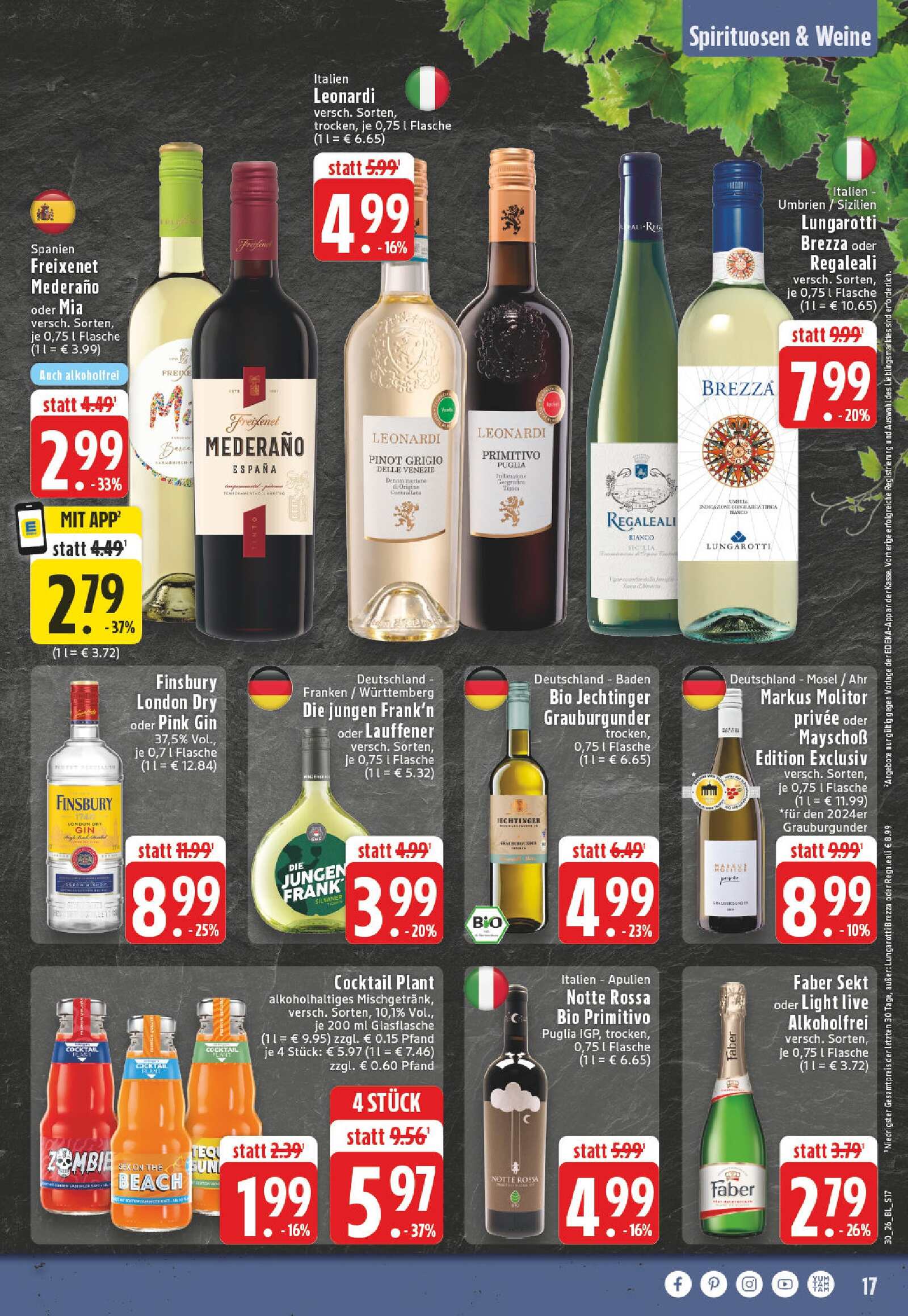 Edeka Prospekt ab Montag - Nordrhein - Westfalen Seite 17