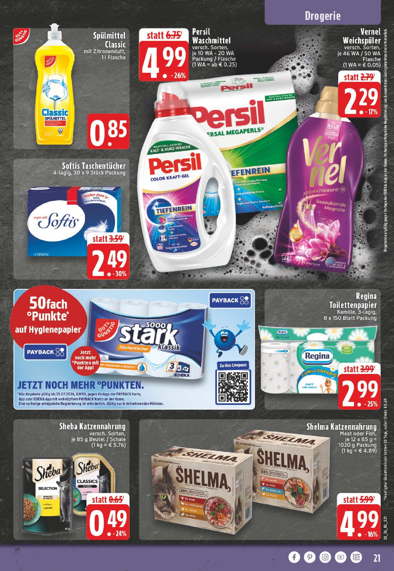Edeka Prospekt ab Montag - Nordrhein - Westfalen Seite 21