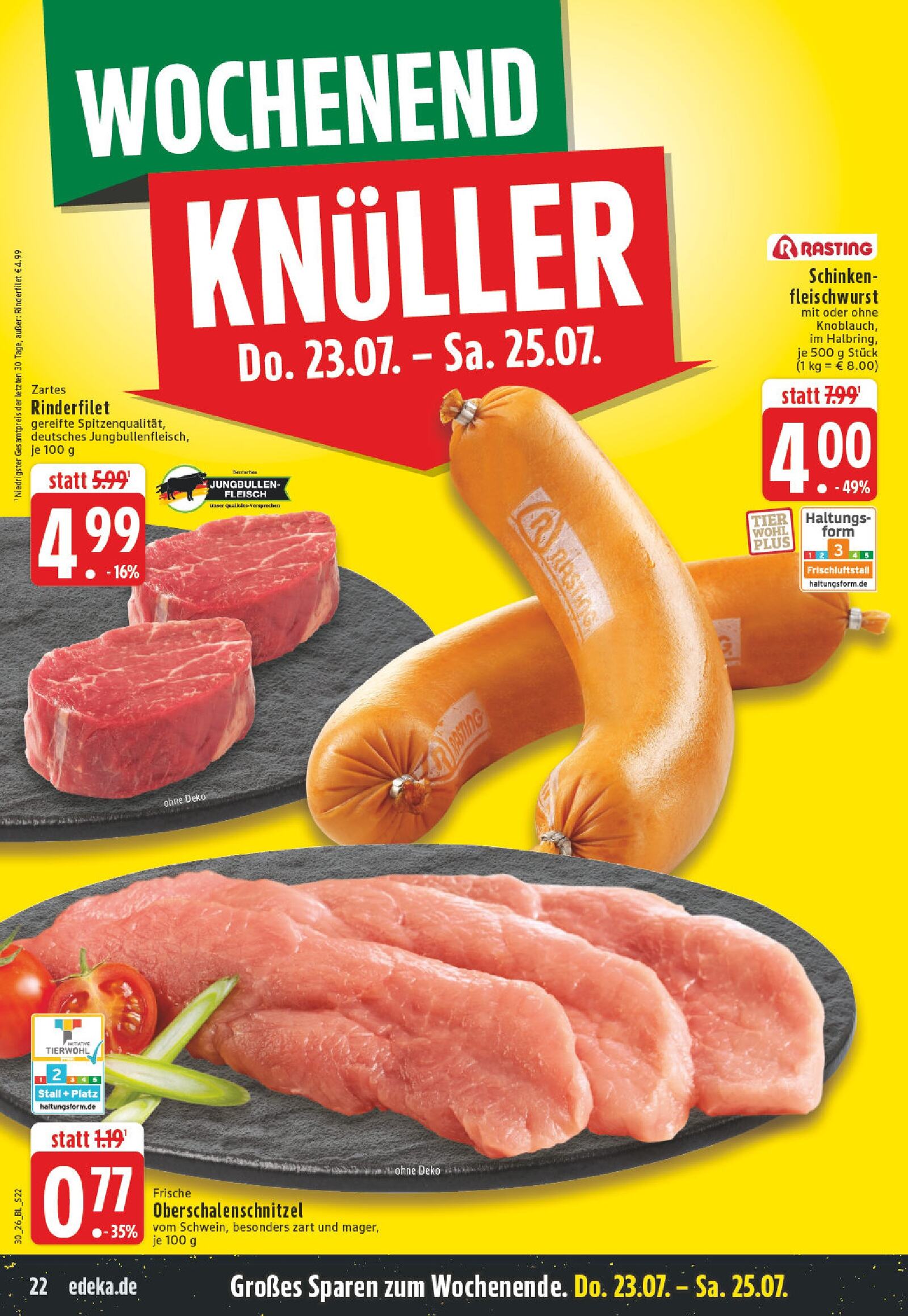 Edeka Prospekt ab Montag - Nordrhein - Westfalen Seite 22