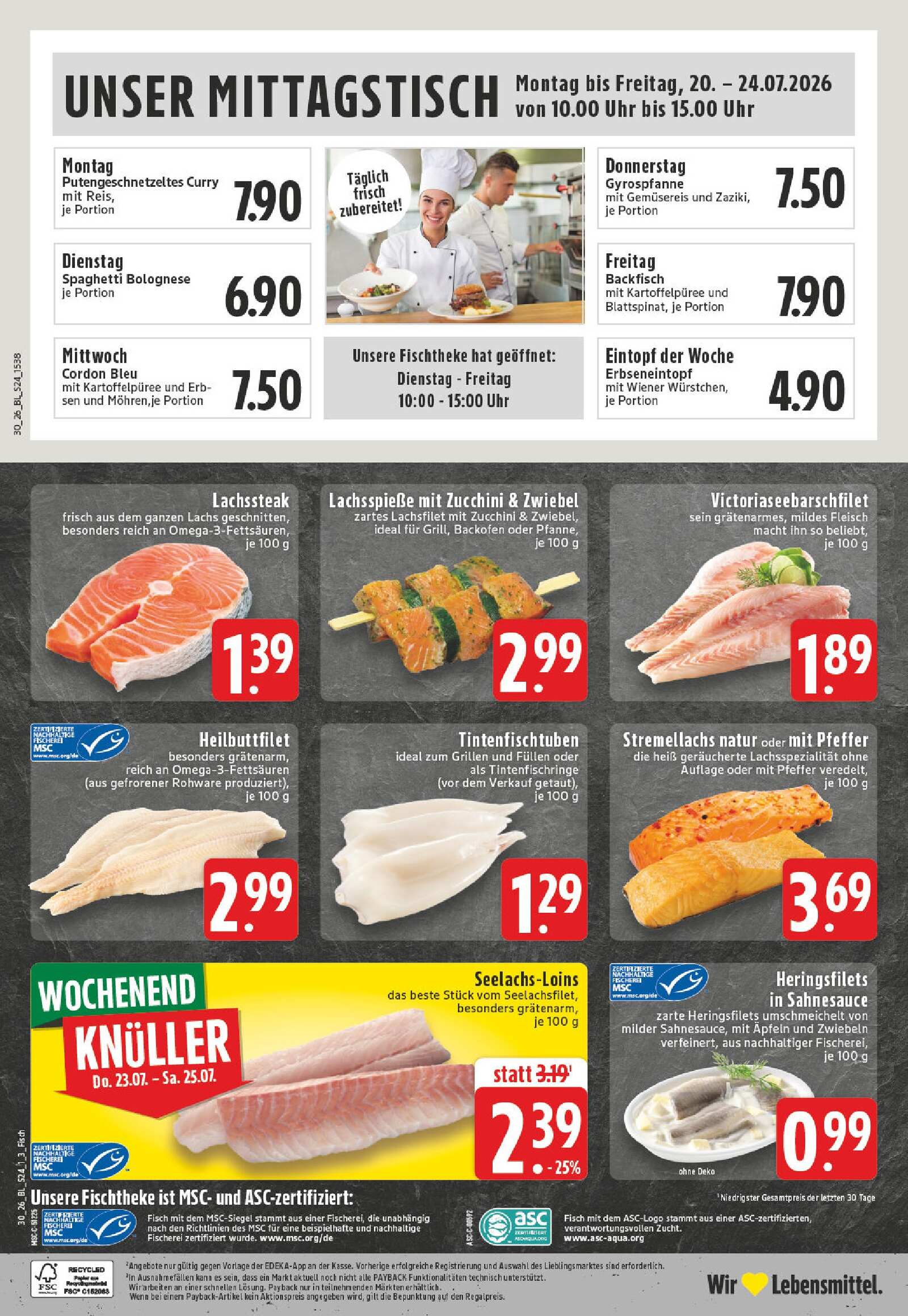 Edeka Prospekt ab Montag - Nordrhein - Westfalen Seite 24