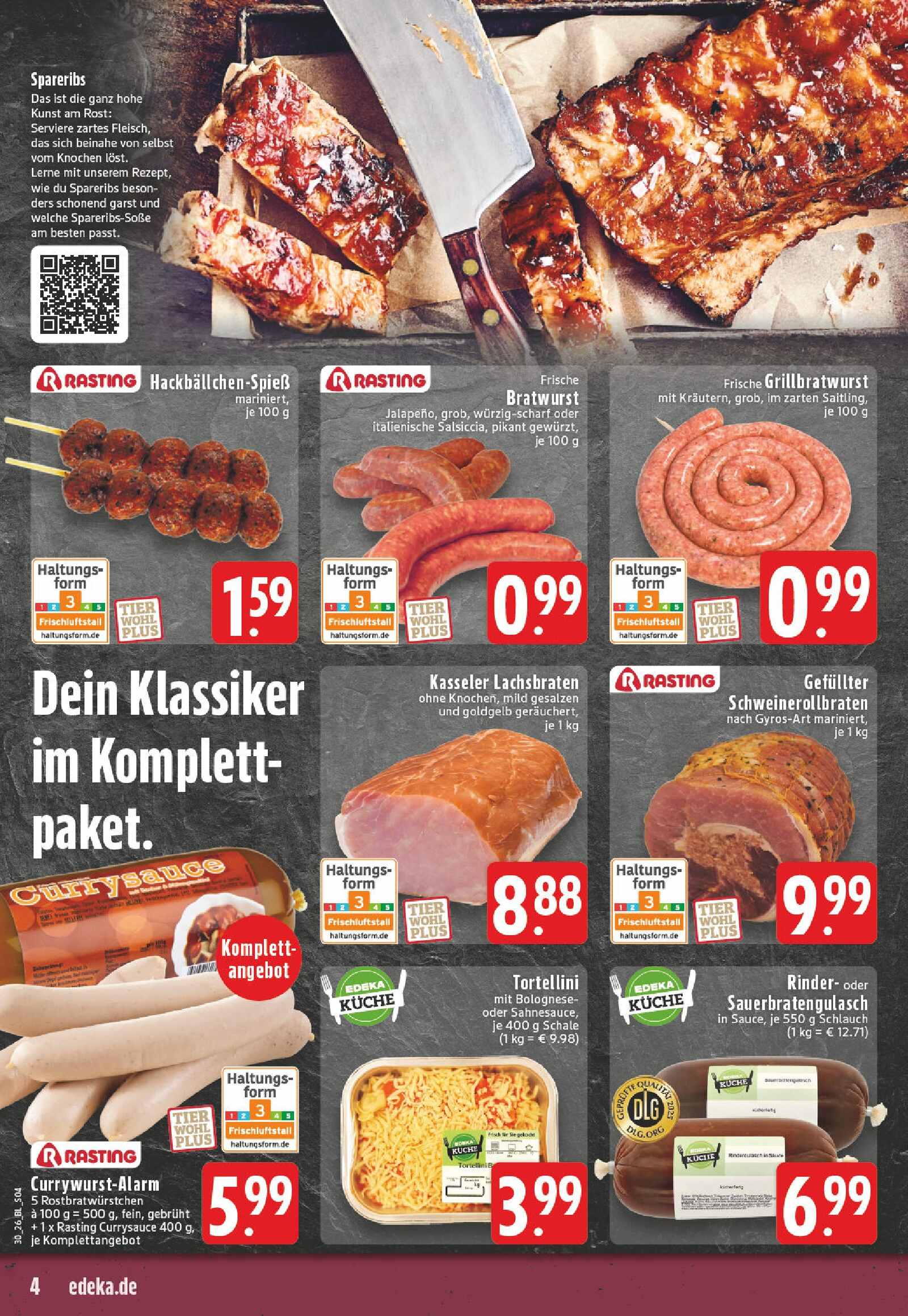 Edeka Prospekt ab Montag - Nordrhein - Westfalen Seite 4