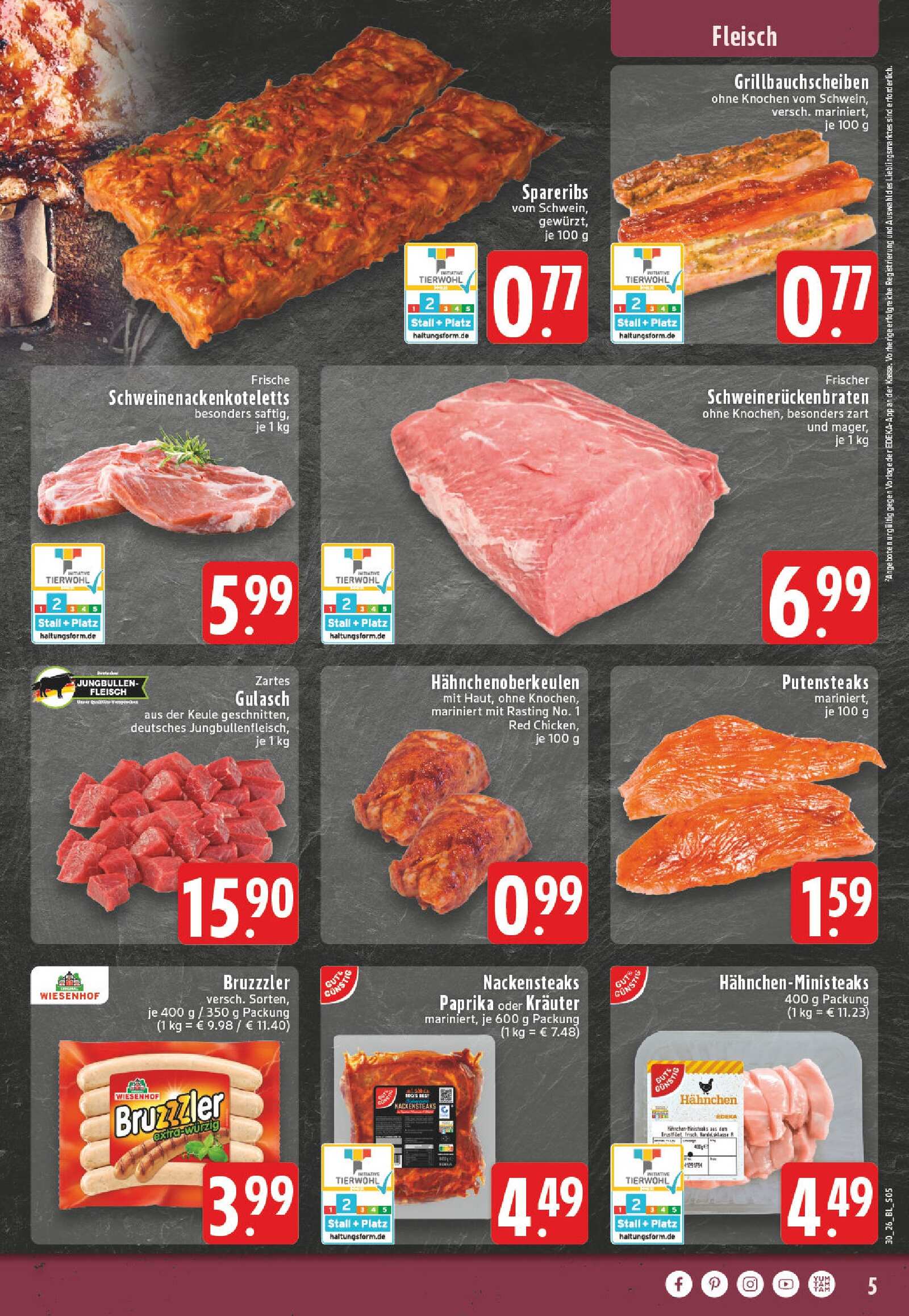 Edeka Prospekt ab Montag - Nordrhein - Westfalen Seite 5