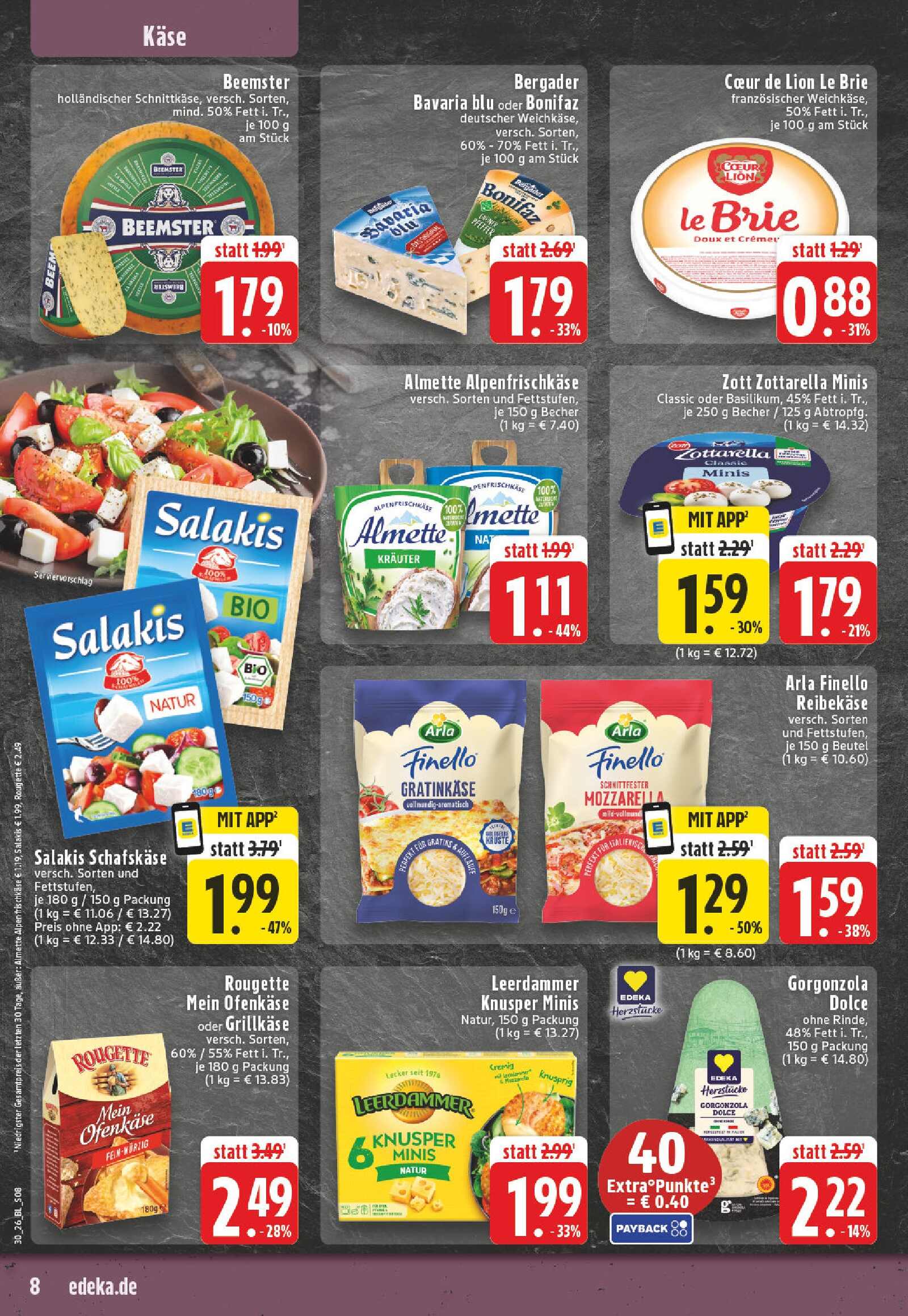 Edeka Prospekt ab Montag - Nordrhein - Westfalen Seite 8