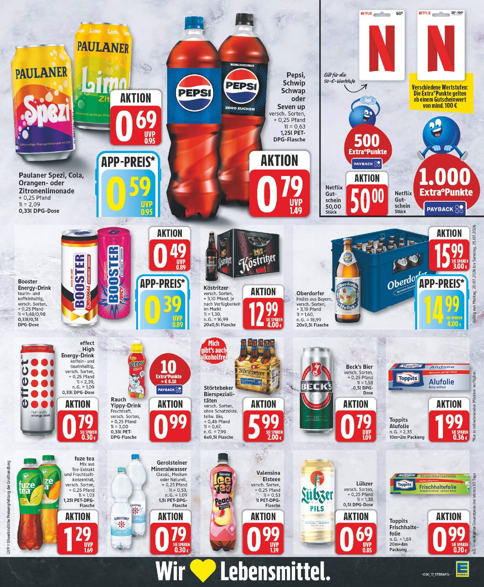 Edeka Prospekt ab Montag - Brandenburg Seite 17