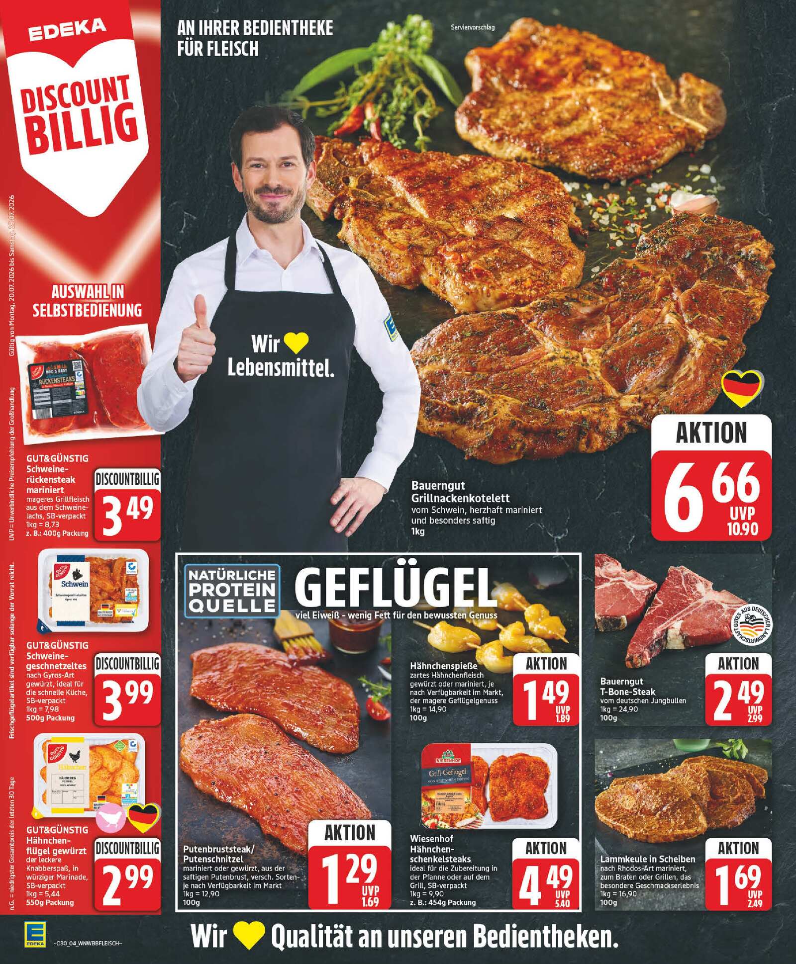 Edeka Prospekt ab Montag - Brandenburg Seite 4