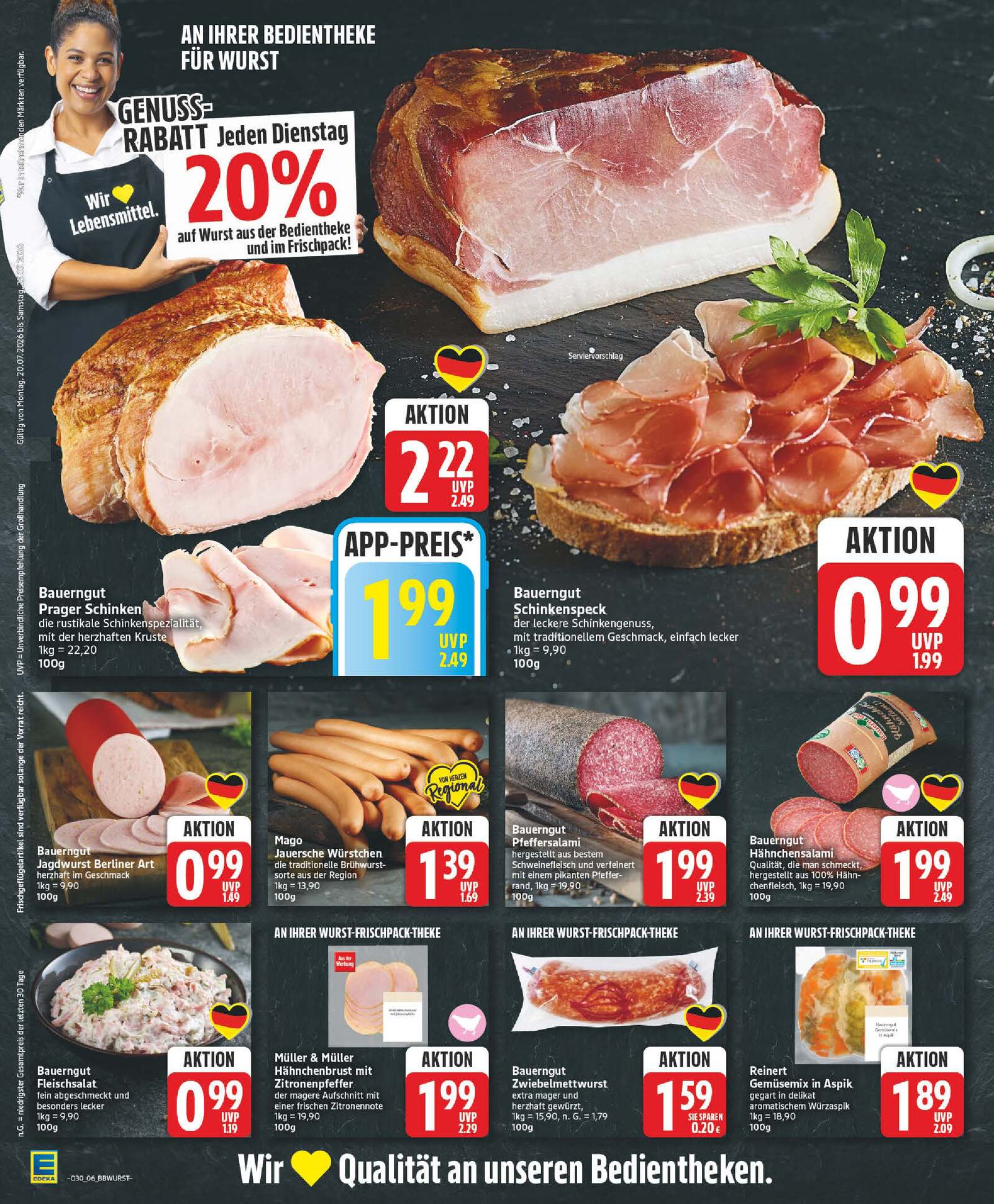 Edeka Prospekt ab Montag - Brandenburg Seite 6