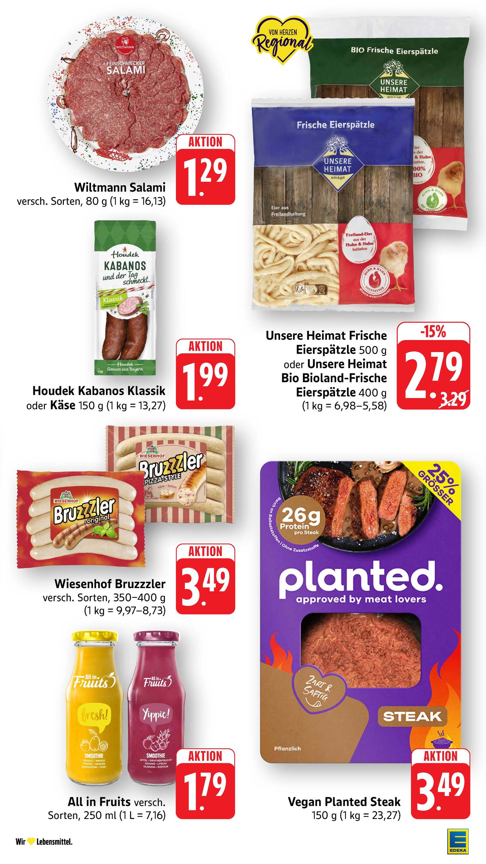 Edeka Prospekt ab Montag - Hessen Seite 13