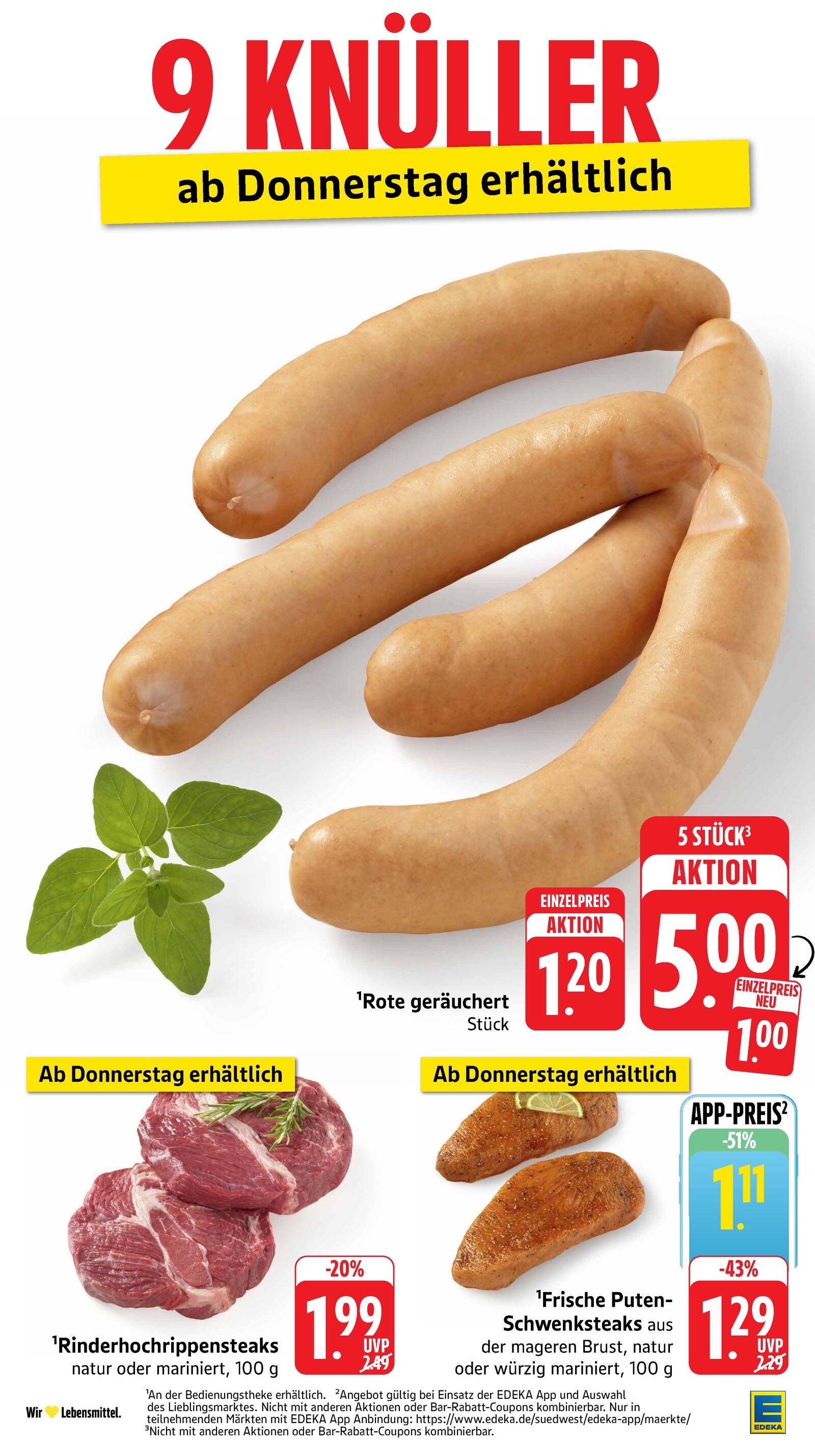 Edeka Prospekt ab Montag - Hessen Seite 37
