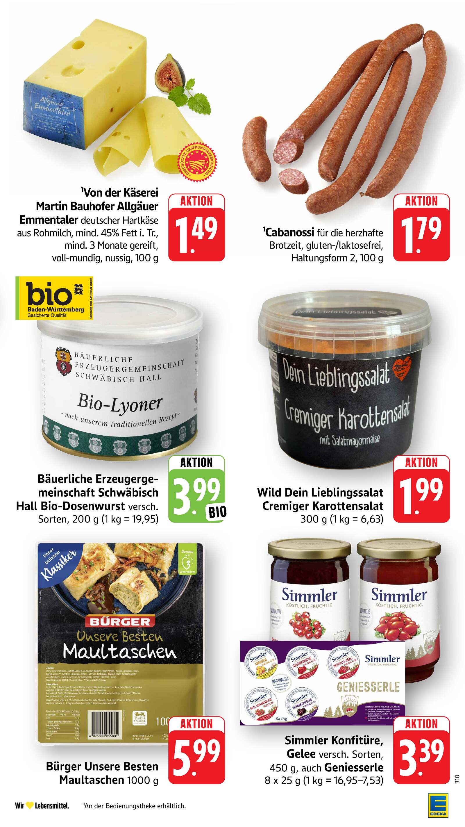 Edeka Prospekt ab Montag - Baden - Württemberg Seite 21