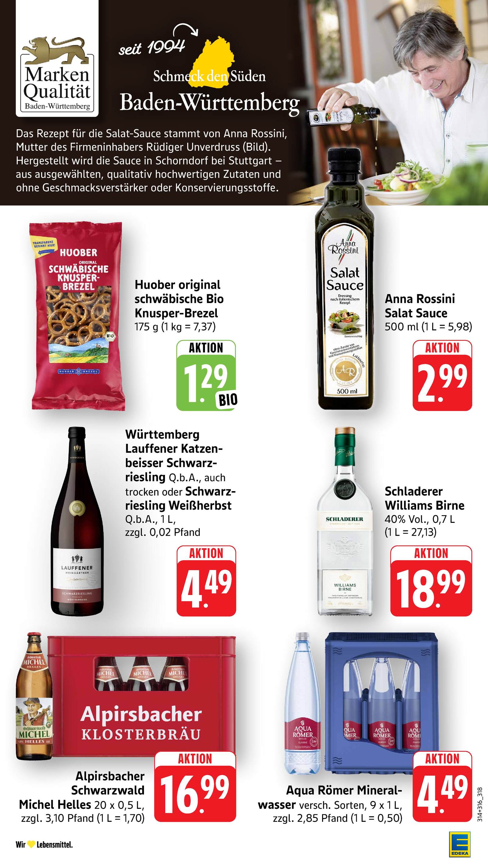 Edeka Prospekt ab Montag - Baden - Württemberg Seite 24