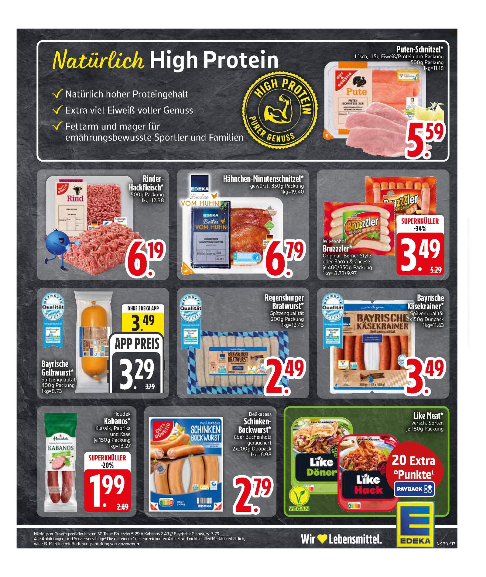 Edeka Prospekt ab Montag - Bayern Süd Seite 19