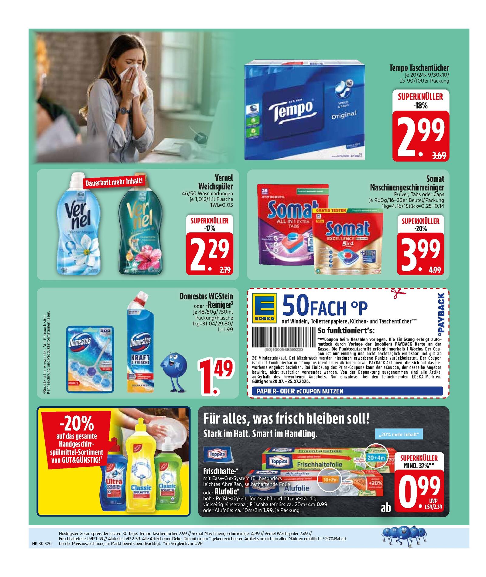 Edeka Prospekt ab Montag - Bayern Süd Seite 22