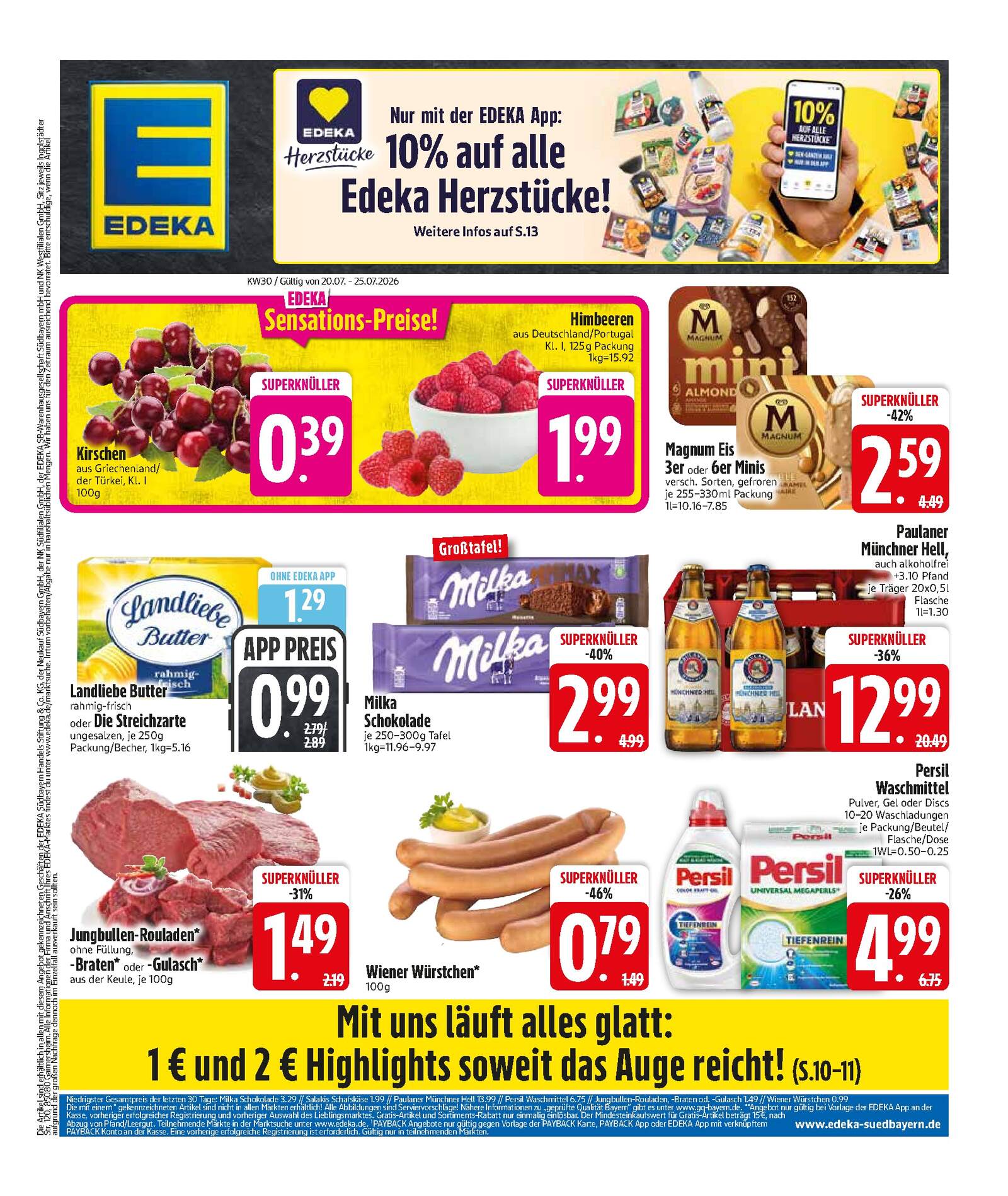 Edeka Prospekt ab Montag - Bayern Süd Seite 3