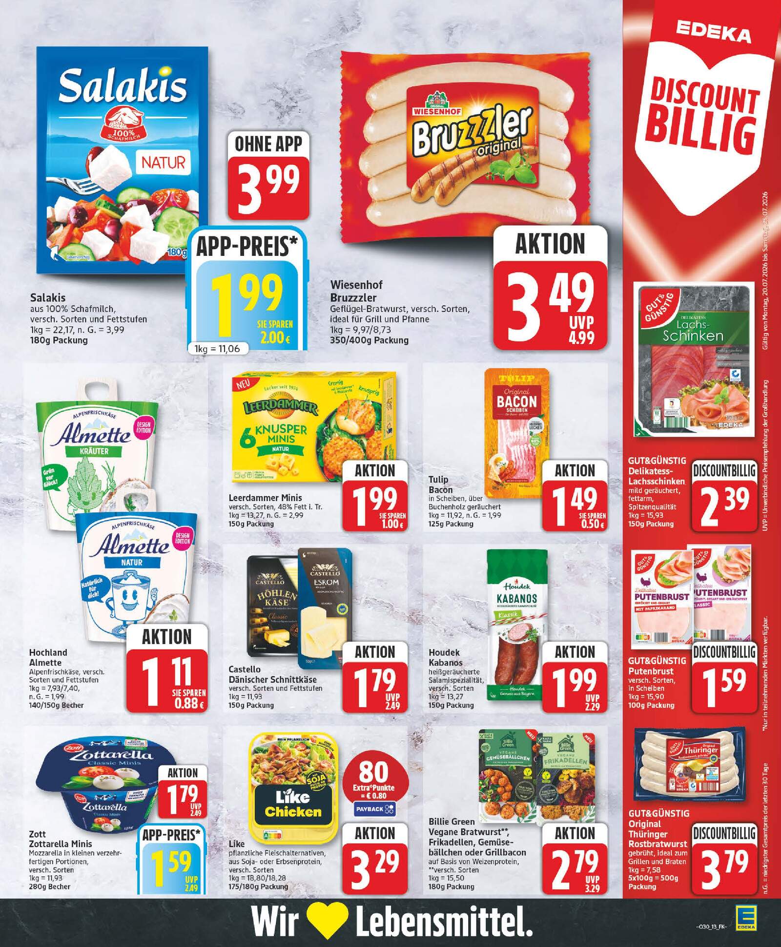 Edeka Prospekt ab Montag - Niedersachsen Seite 13