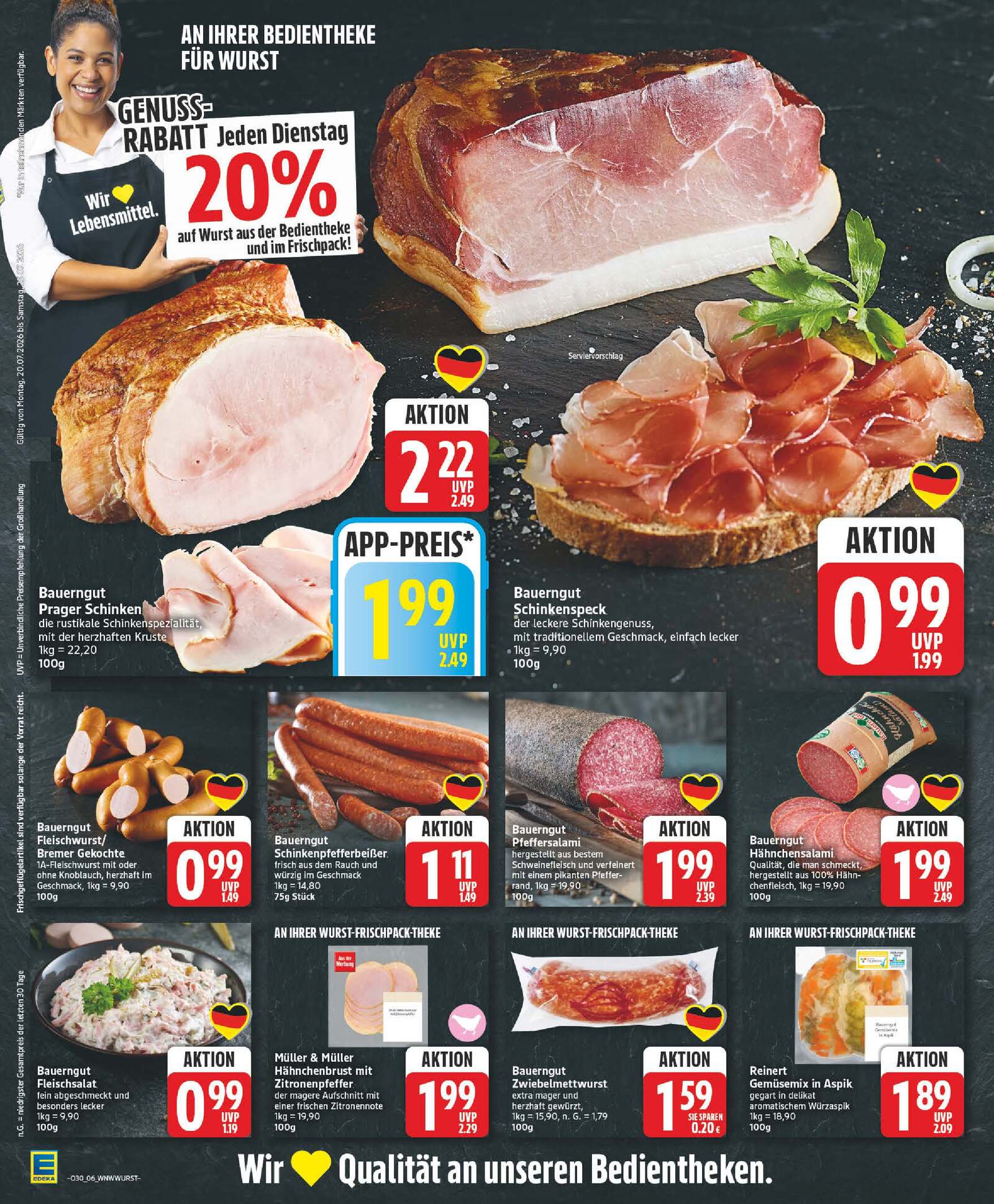 Edeka Prospekt ab Montag - Niedersachsen Seite 6