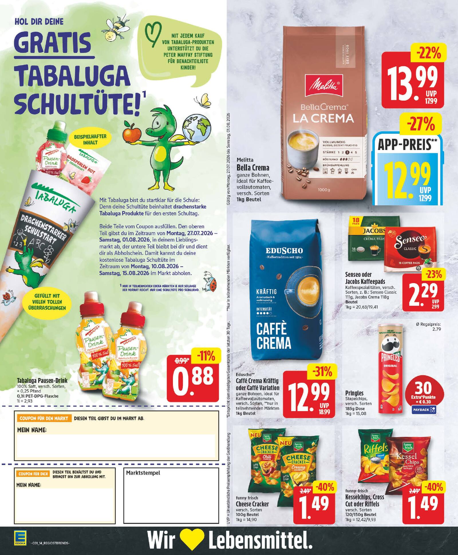 Edeka Prospekt ab Montag - Niedersachsen Seite 14