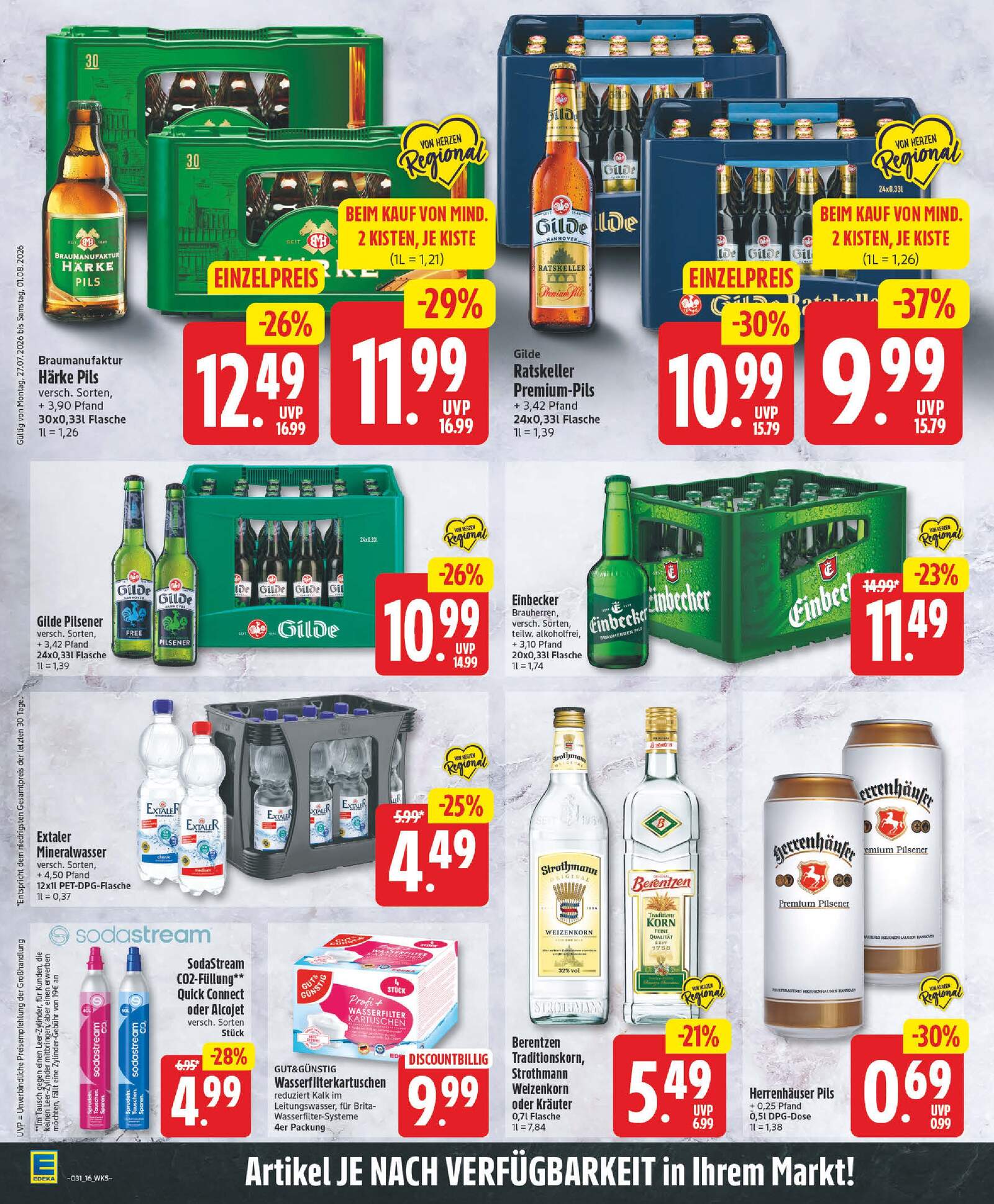 Edeka Prospekt ab Montag - Niedersachsen Seite 16