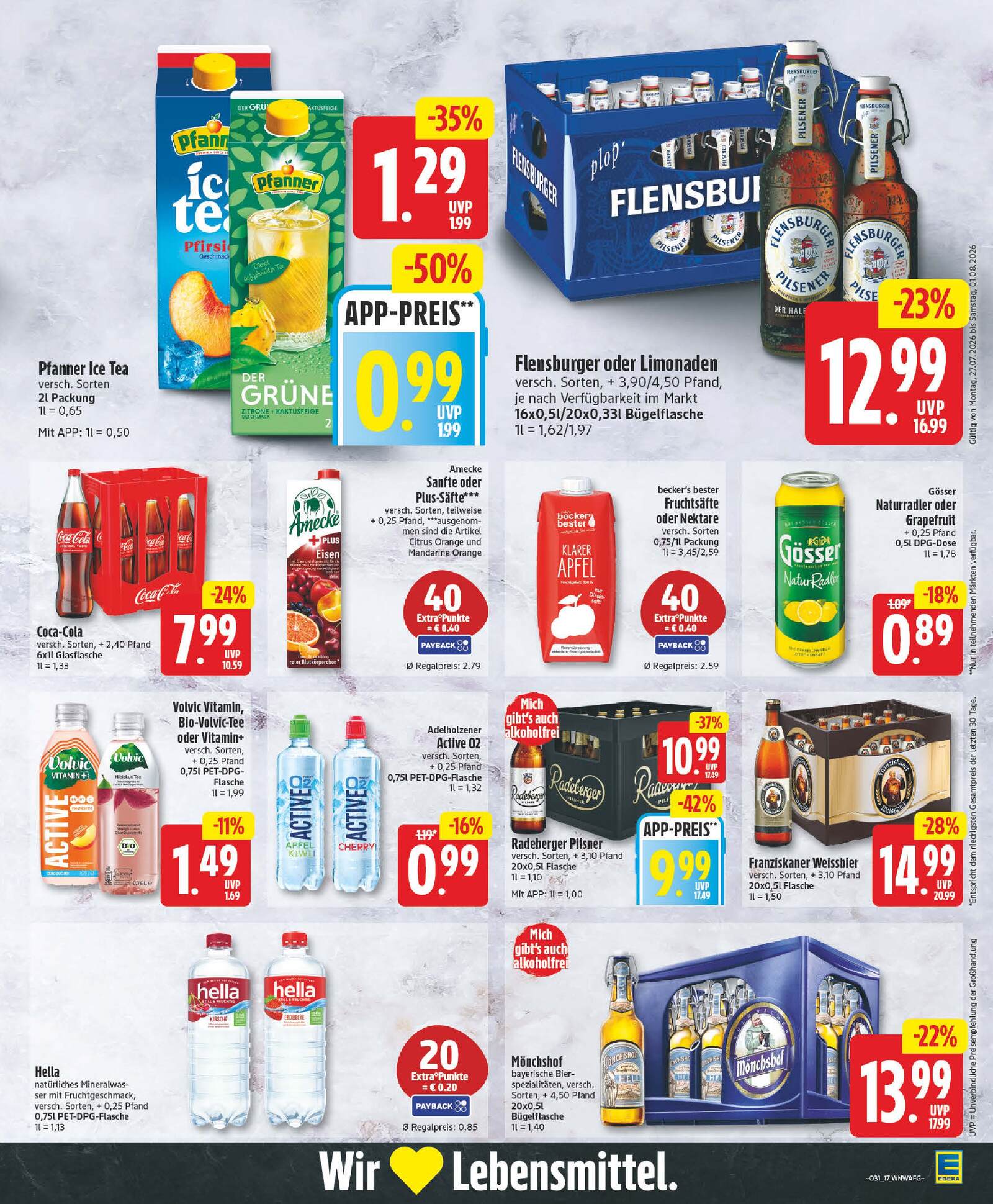 Edeka Prospekt ab Montag - Niedersachsen Seite 17