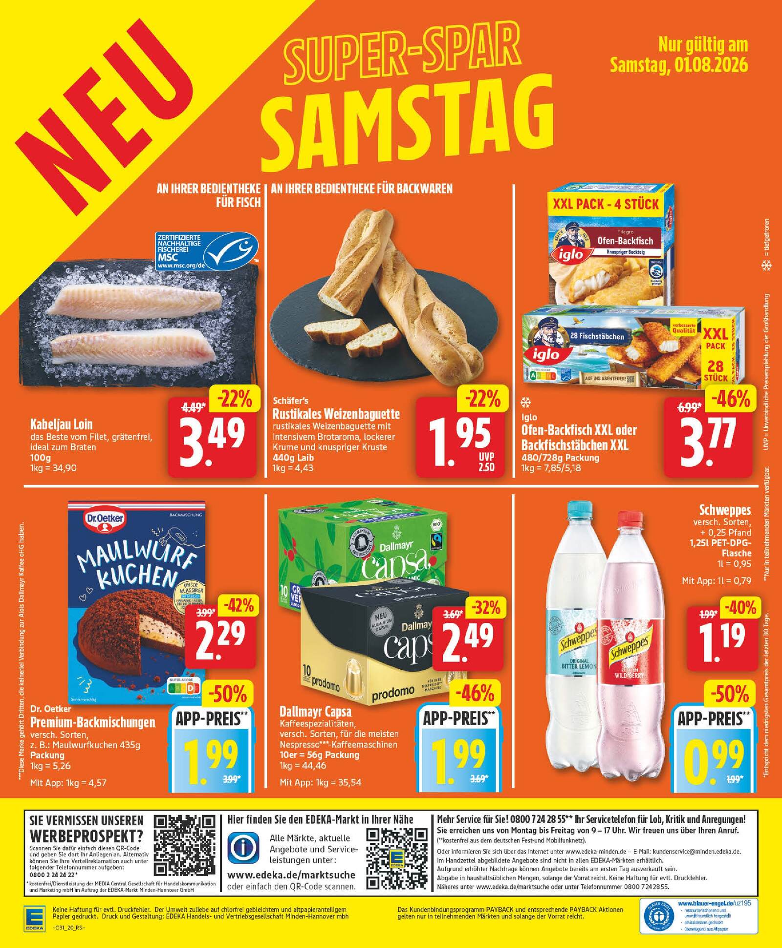 Edeka Prospekt ab Montag - Niedersachsen Seite 20