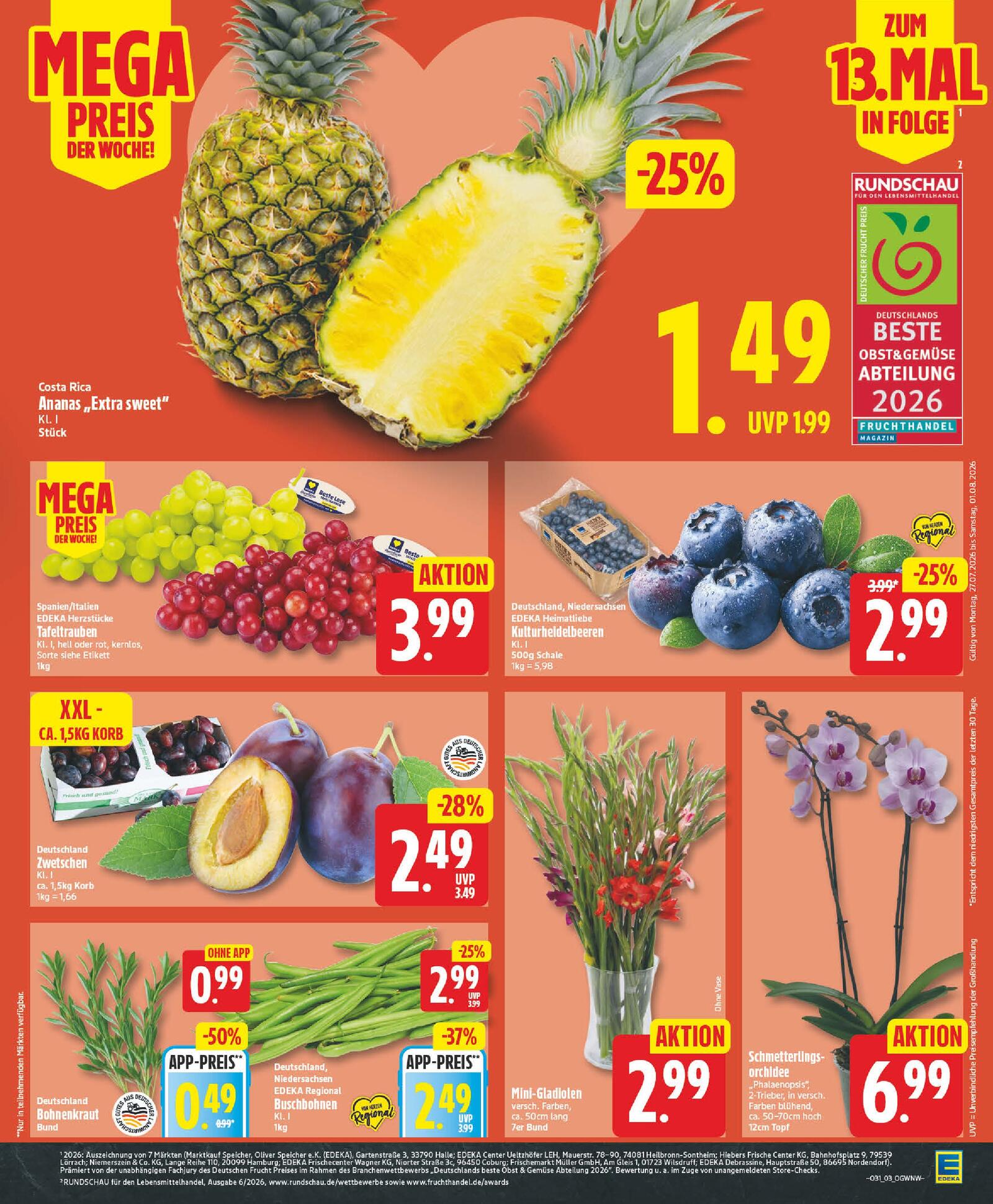 Edeka Prospekt ab Montag - Niedersachsen Seite 3