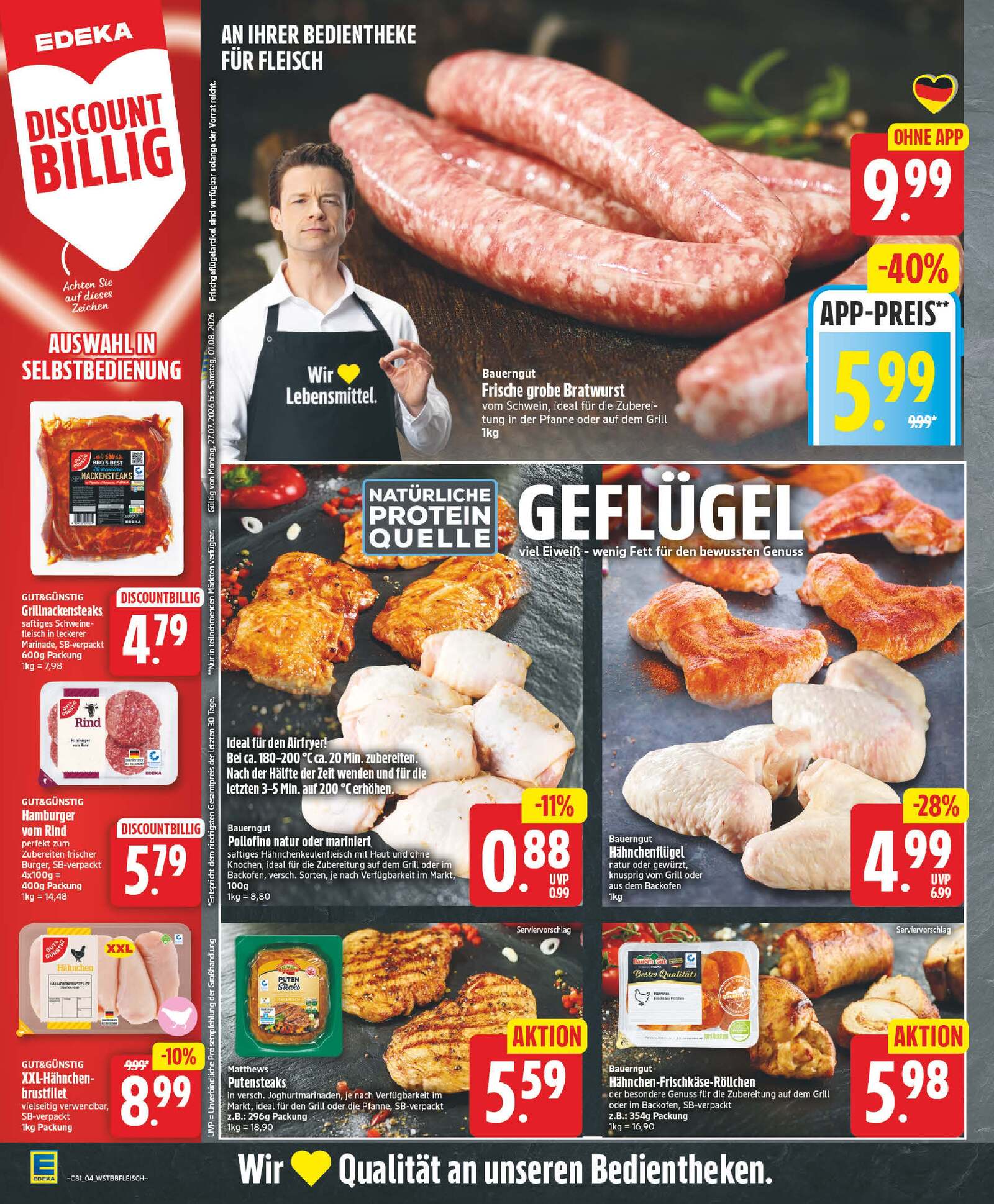 Edeka Prospekt ab Montag - Niedersachsen Seite 4