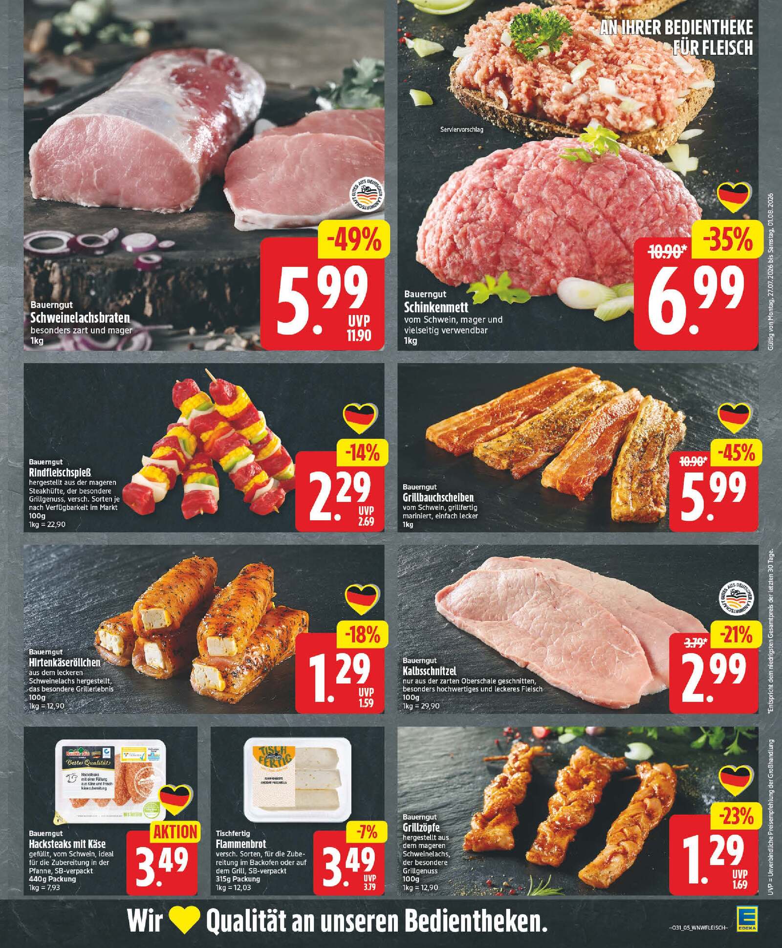 Edeka Prospekt ab Montag - Niedersachsen Seite 5