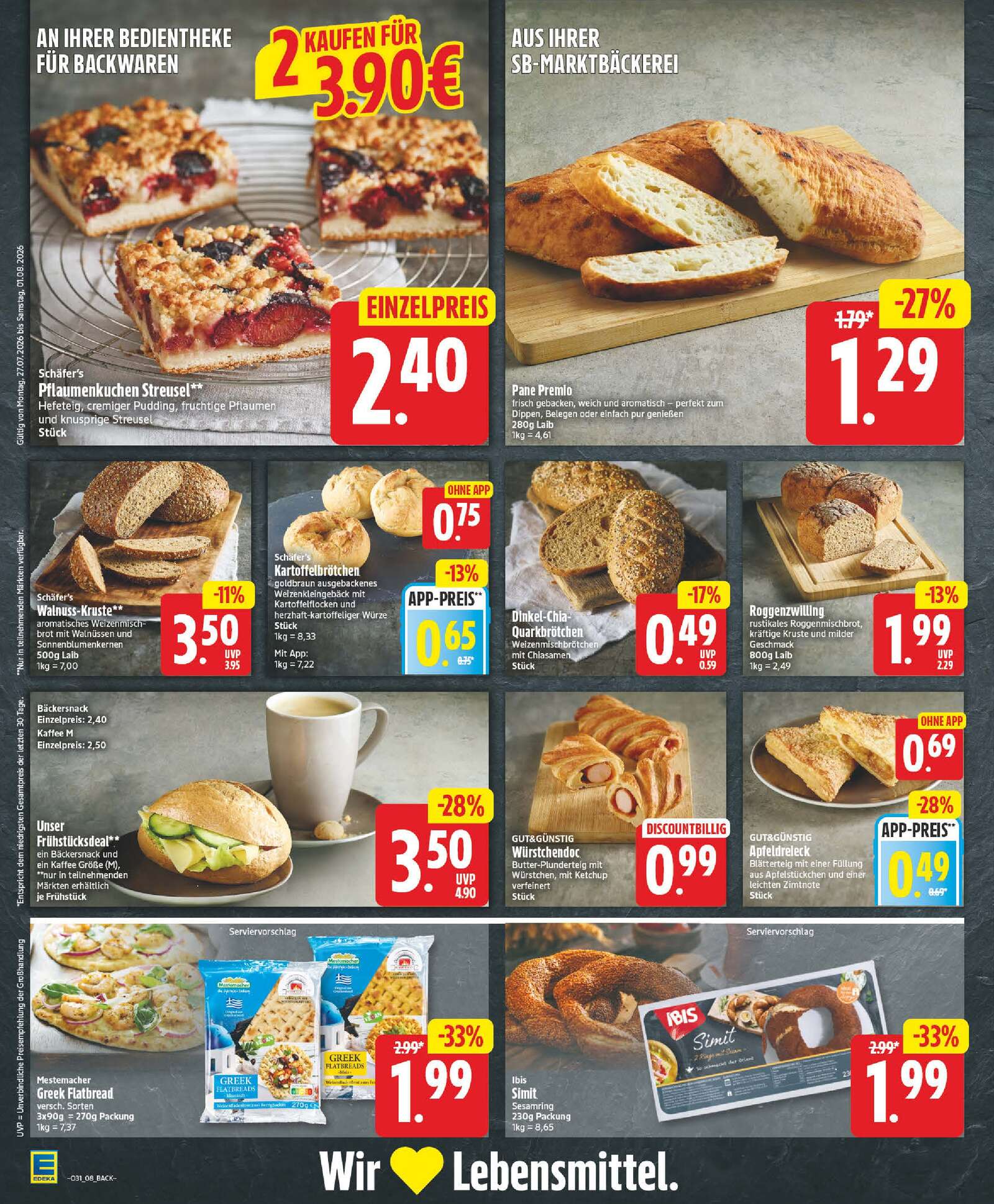 Edeka Prospekt ab Montag - Brandenburg Seite 8