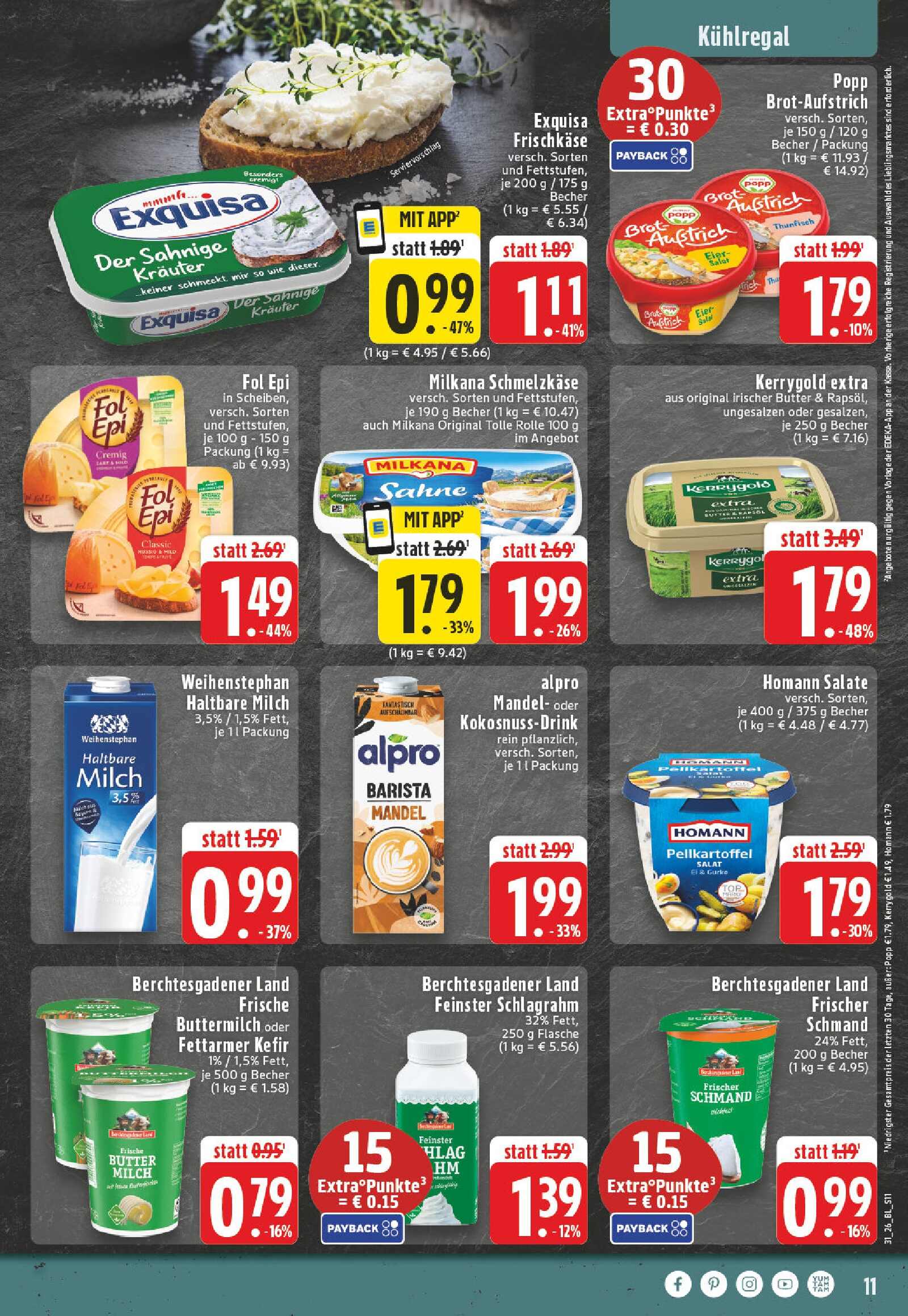 Edeka Prospekt ab Montag - Nordrhein - Westfalen Seite 11
