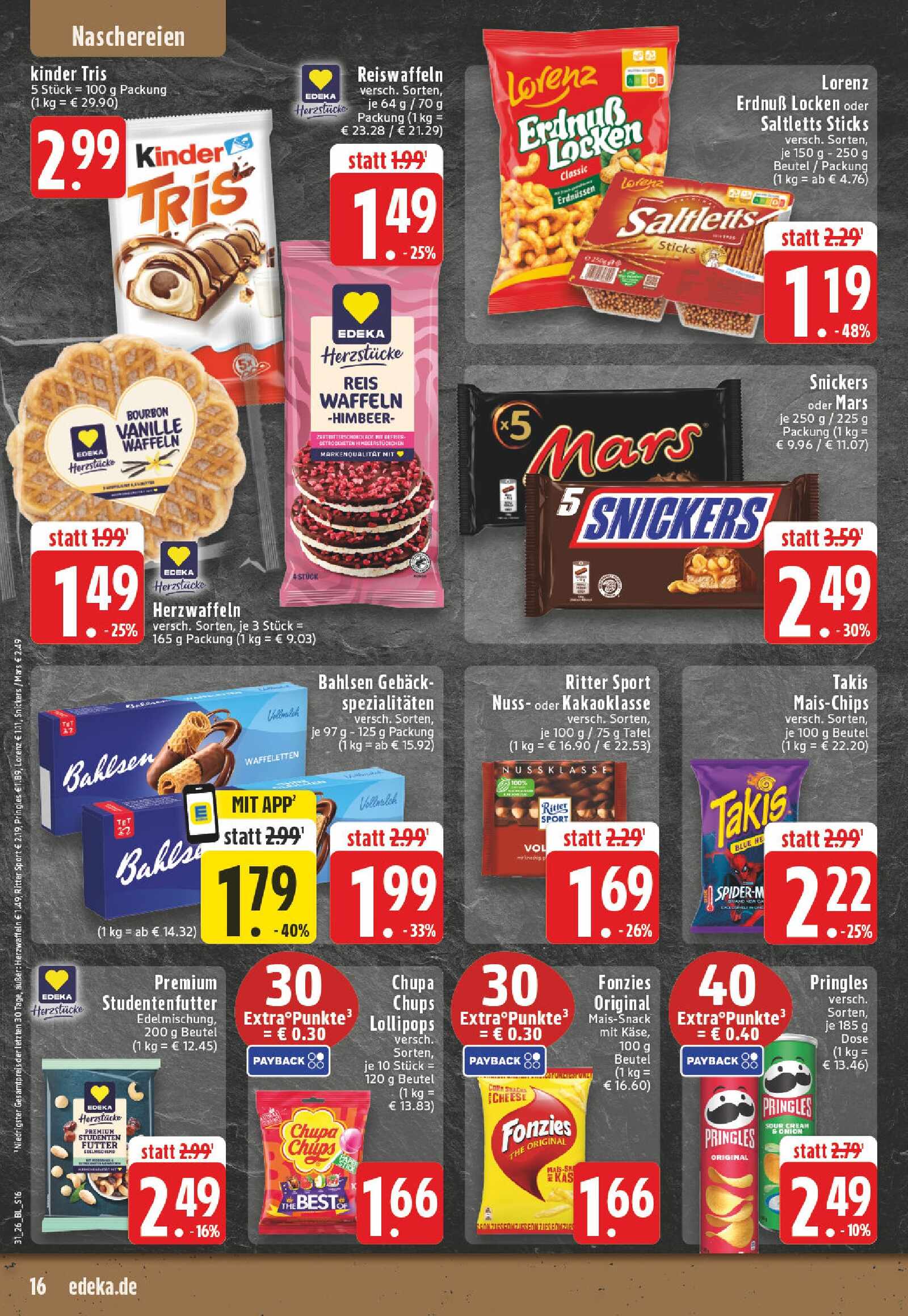Edeka Prospekt ab Montag - Nordrhein - Westfalen Seite 16