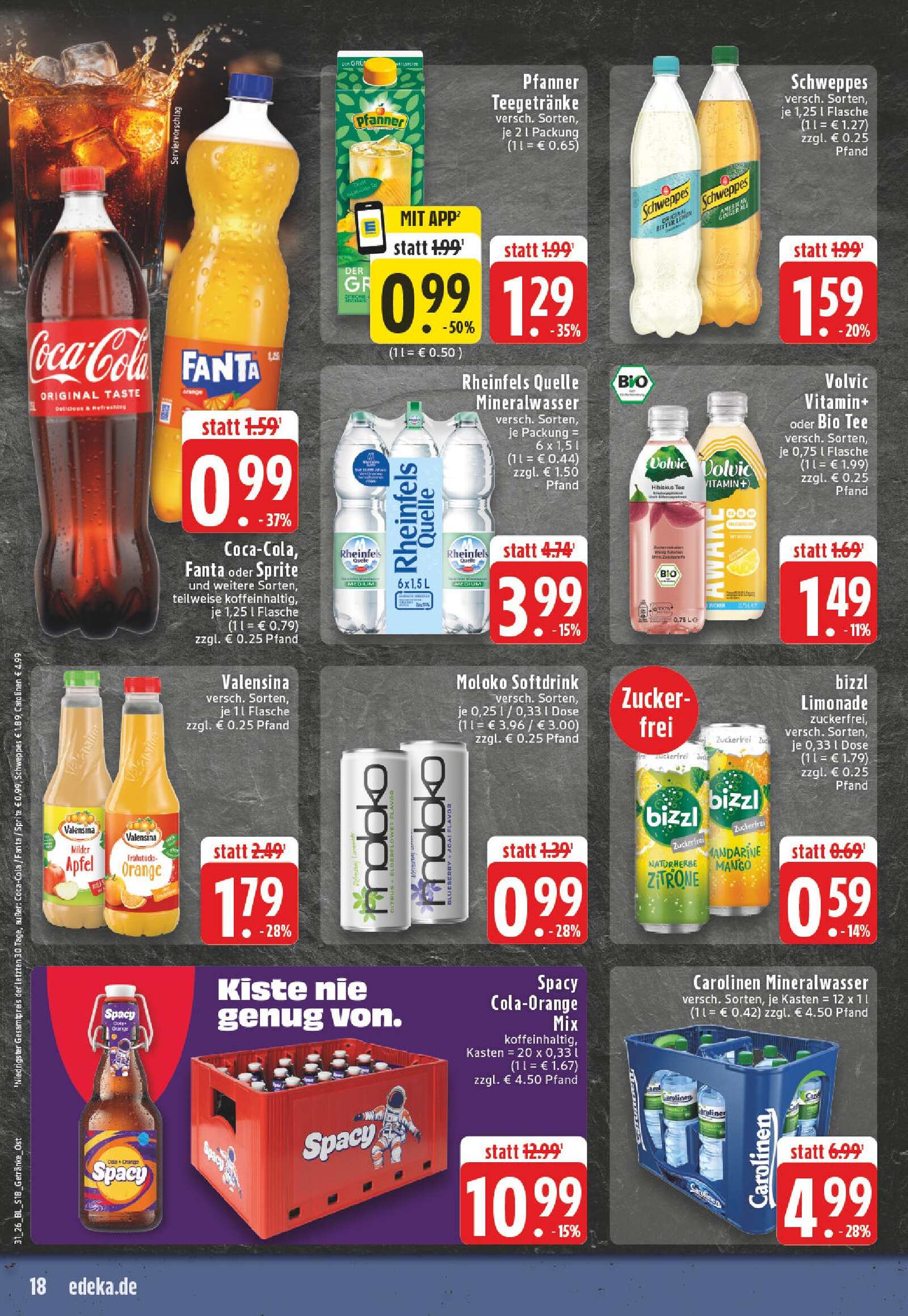 Edeka Prospekt ab Montag - Nordrhein - Westfalen Seite 18