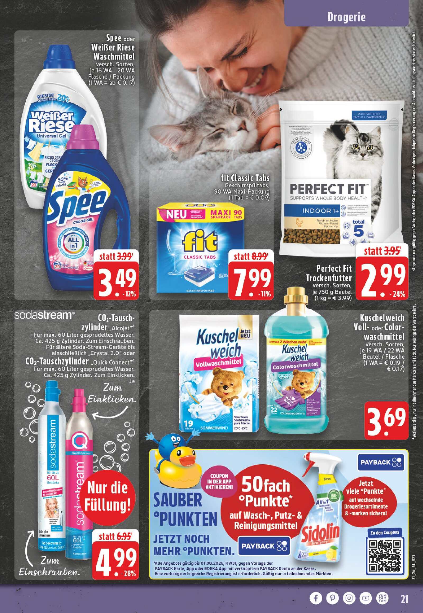 Edeka Prospekt ab Montag - Nordrhein - Westfalen Seite 21