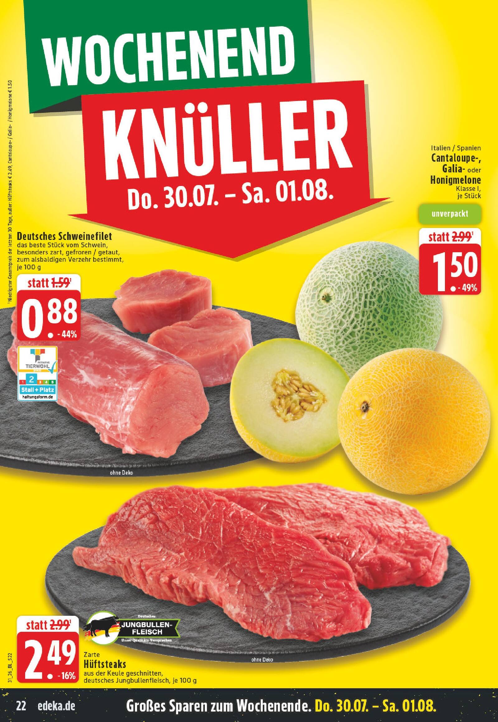 Edeka Prospekt ab Montag - Nordrhein - Westfalen Seite 22