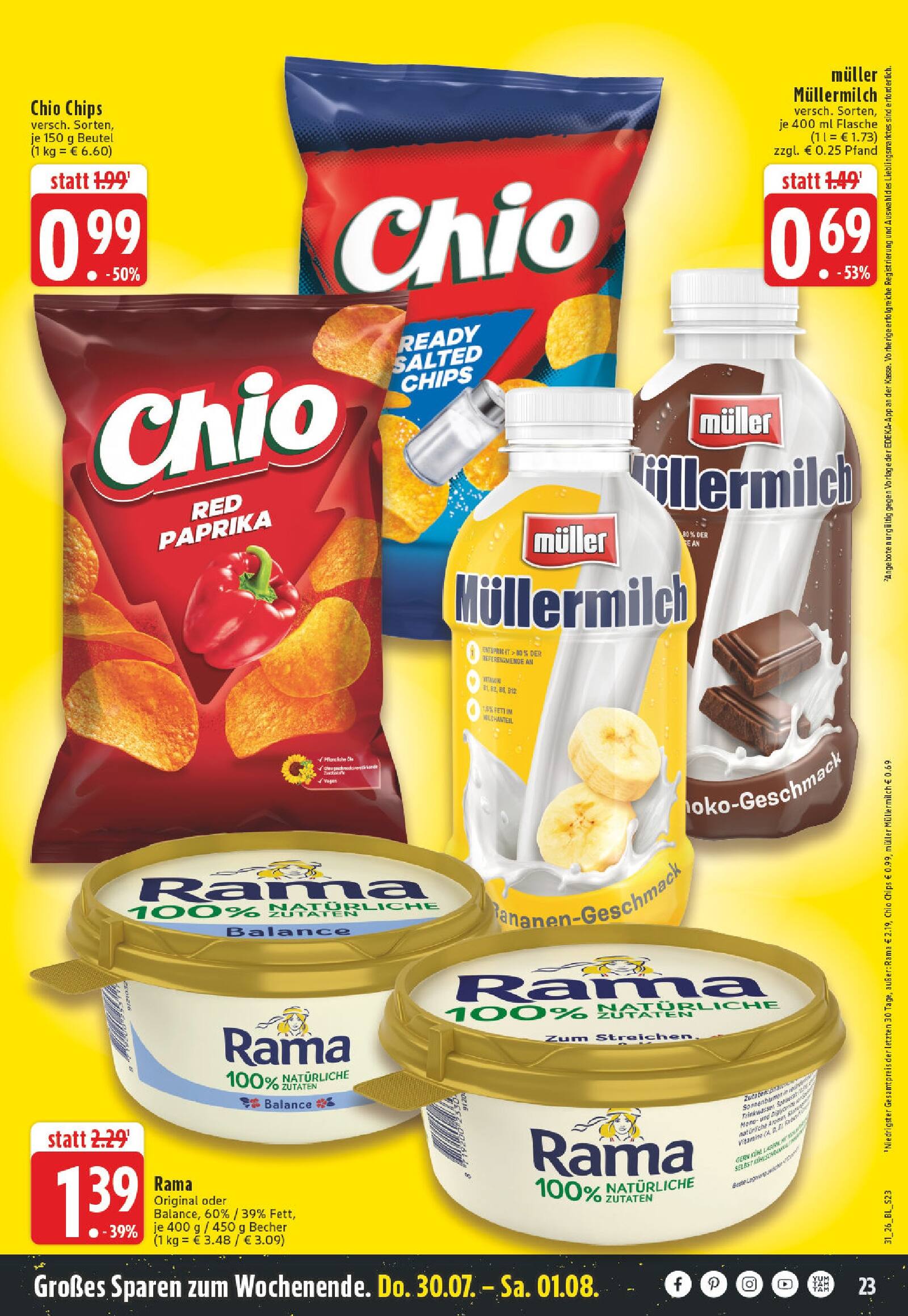 Edeka Prospekt ab Montag - Nordrhein - Westfalen Seite 23