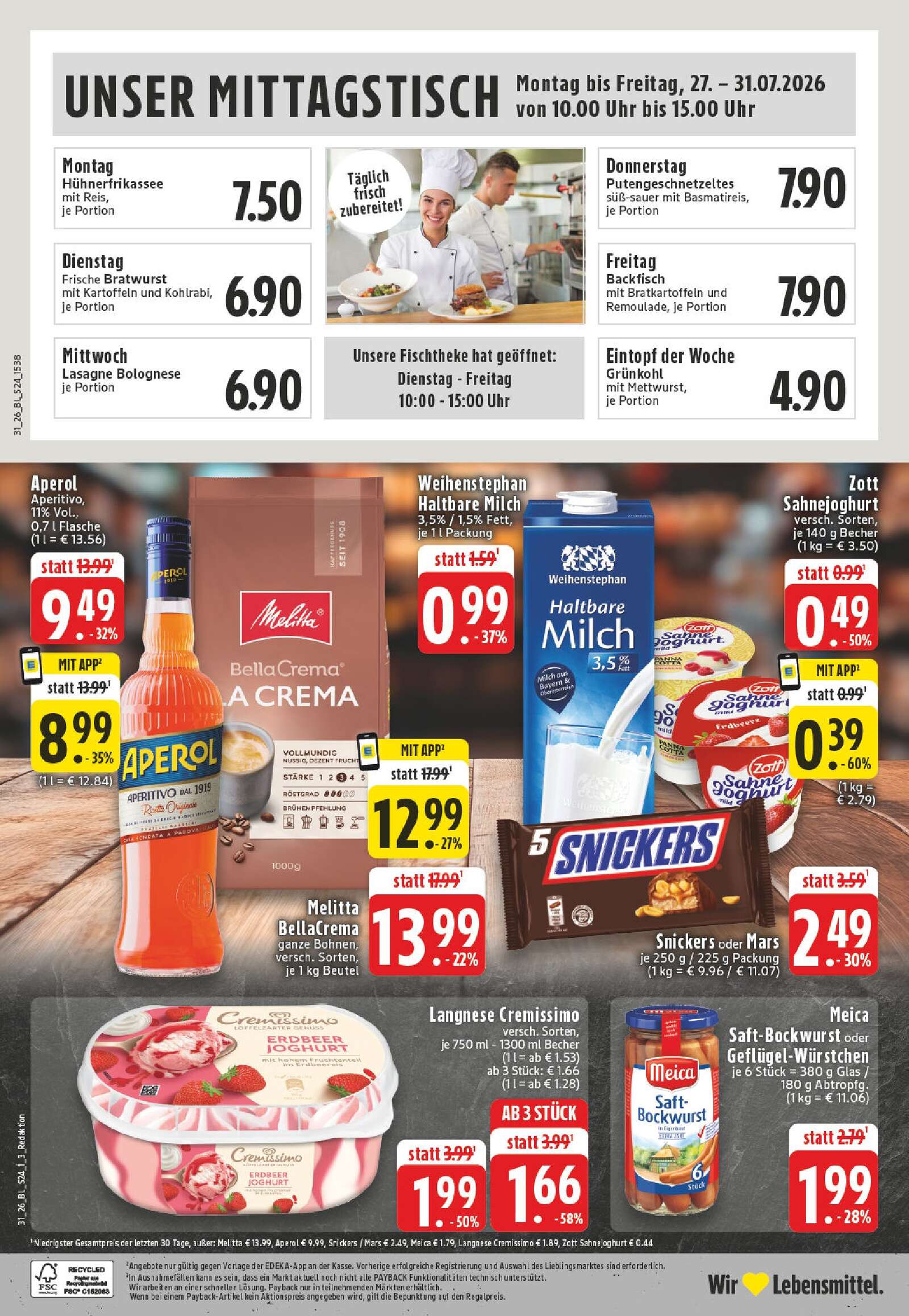Edeka Prospekt ab Montag - Nordrhein - Westfalen Seite 24