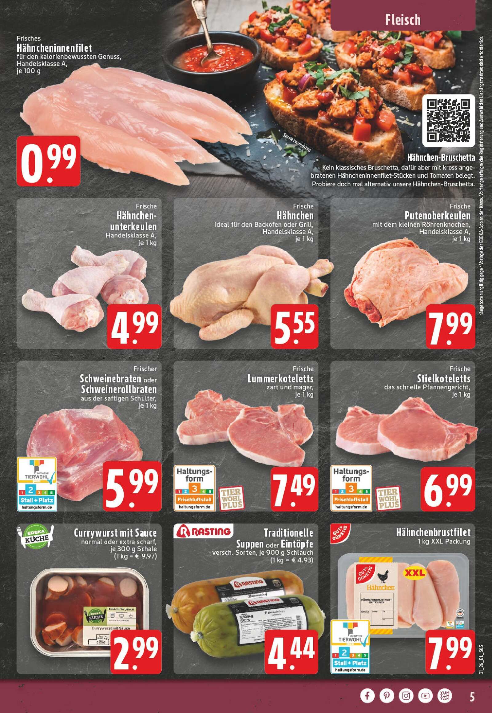 Edeka Prospekt ab Montag - Nordrhein - Westfalen Seite 5