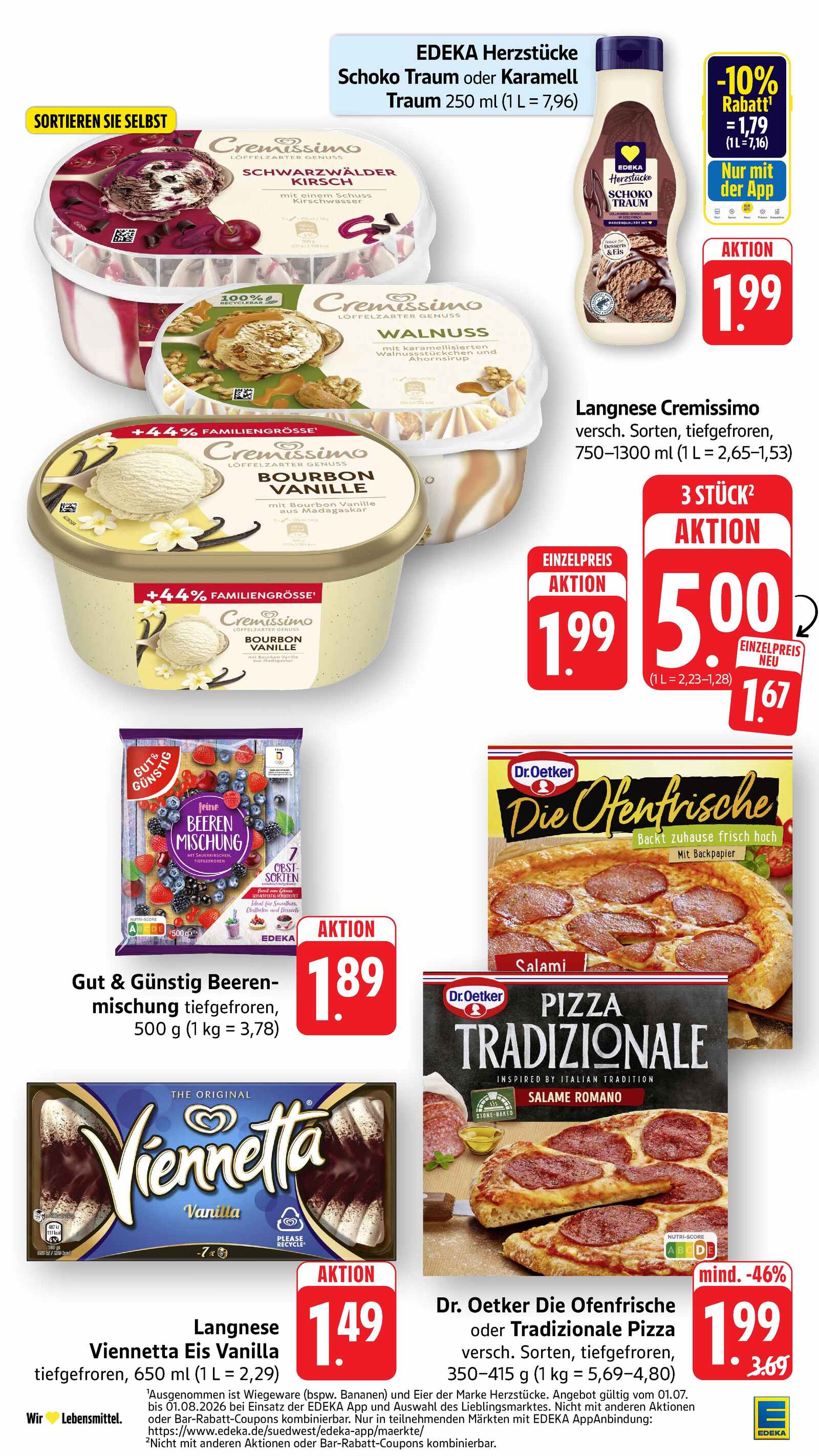 Edeka Prospekt ab Montag - Hessen Seite 22