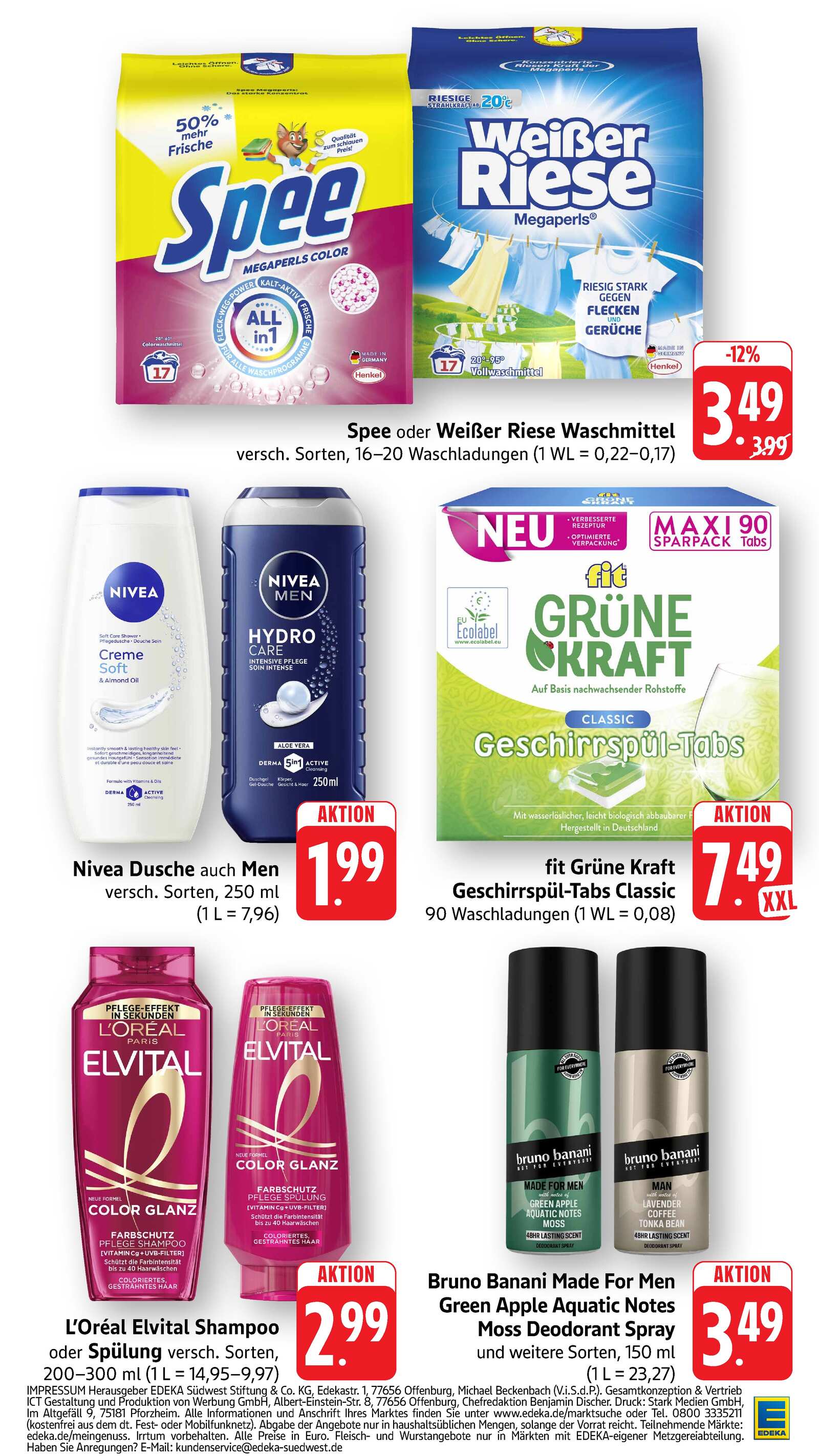 Edeka Prospekt ab Montag - Hessen Seite 34