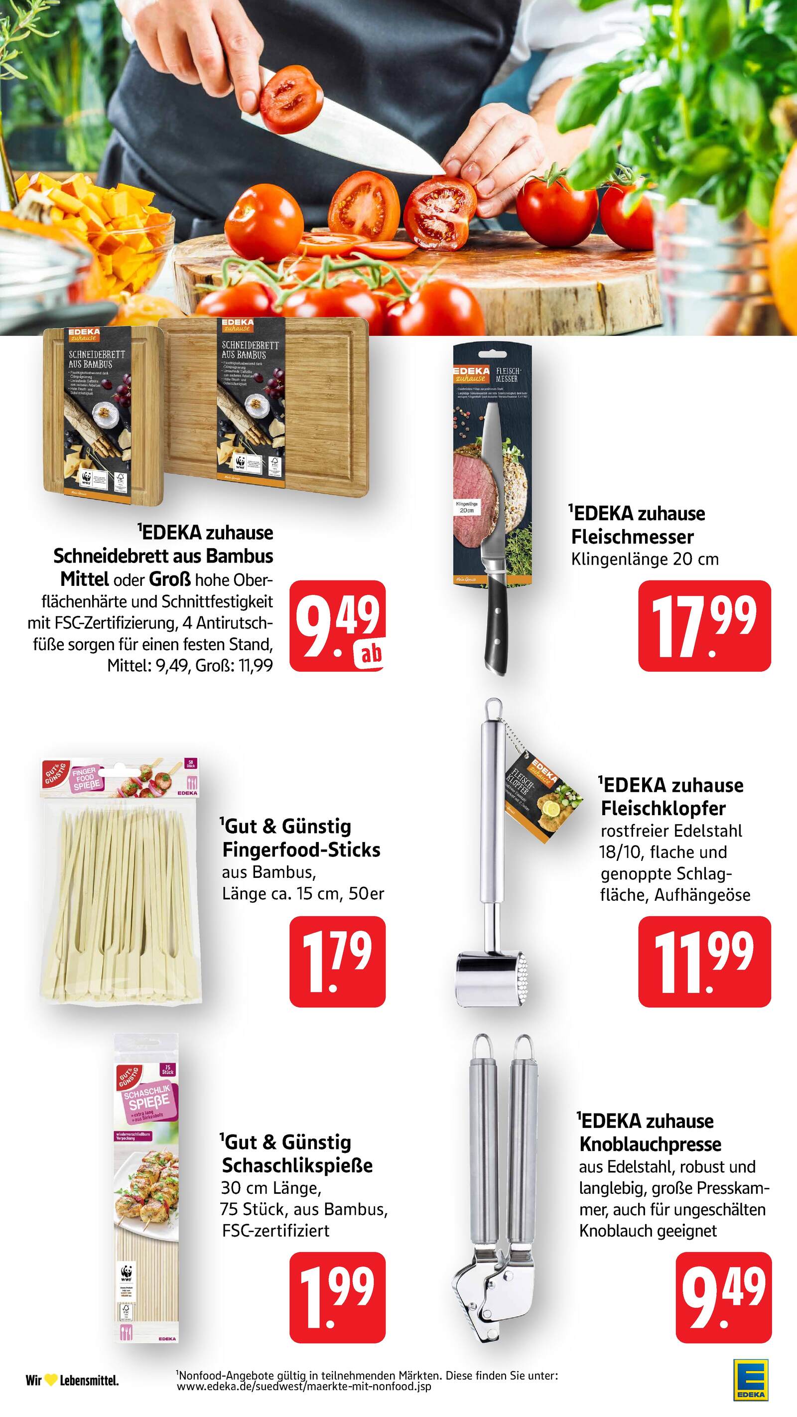 Edeka Prospekt ab Montag - Rheinland - Pfalz Seite 38