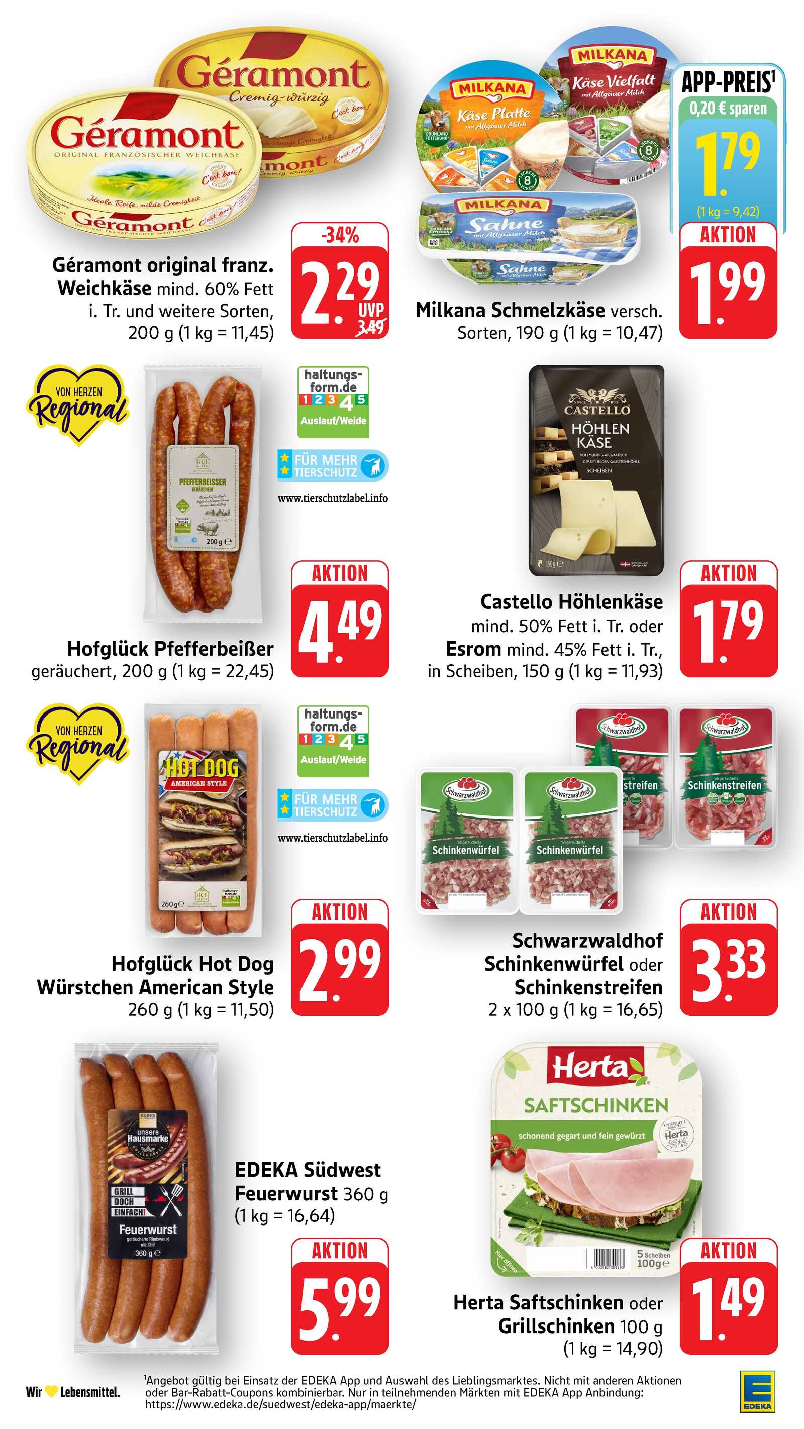 Edeka Prospekt ab Montag - Baden - Württemberg Seite 16