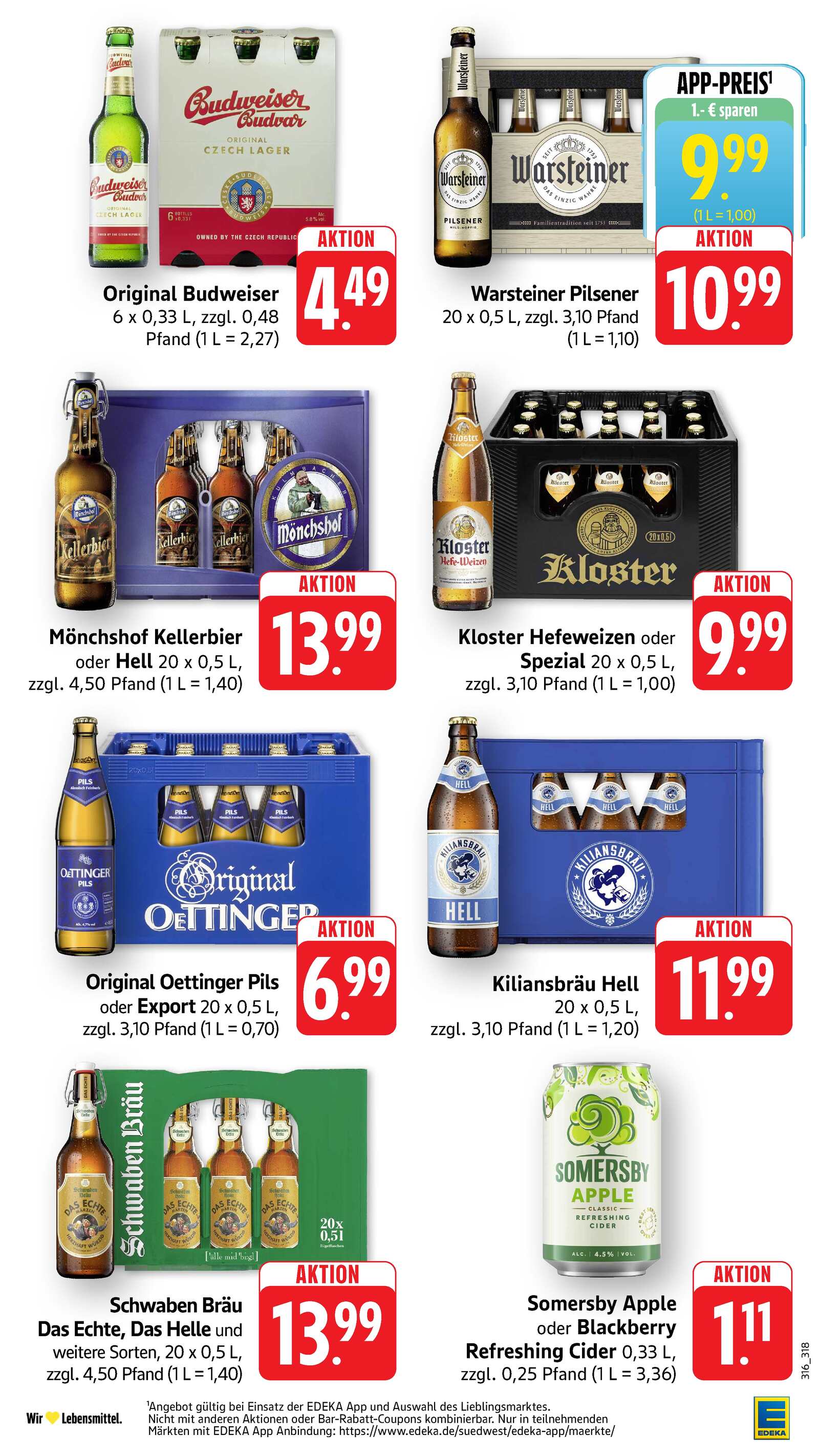 Edeka Prospekt ab Montag - Baden - Württemberg Seite 31